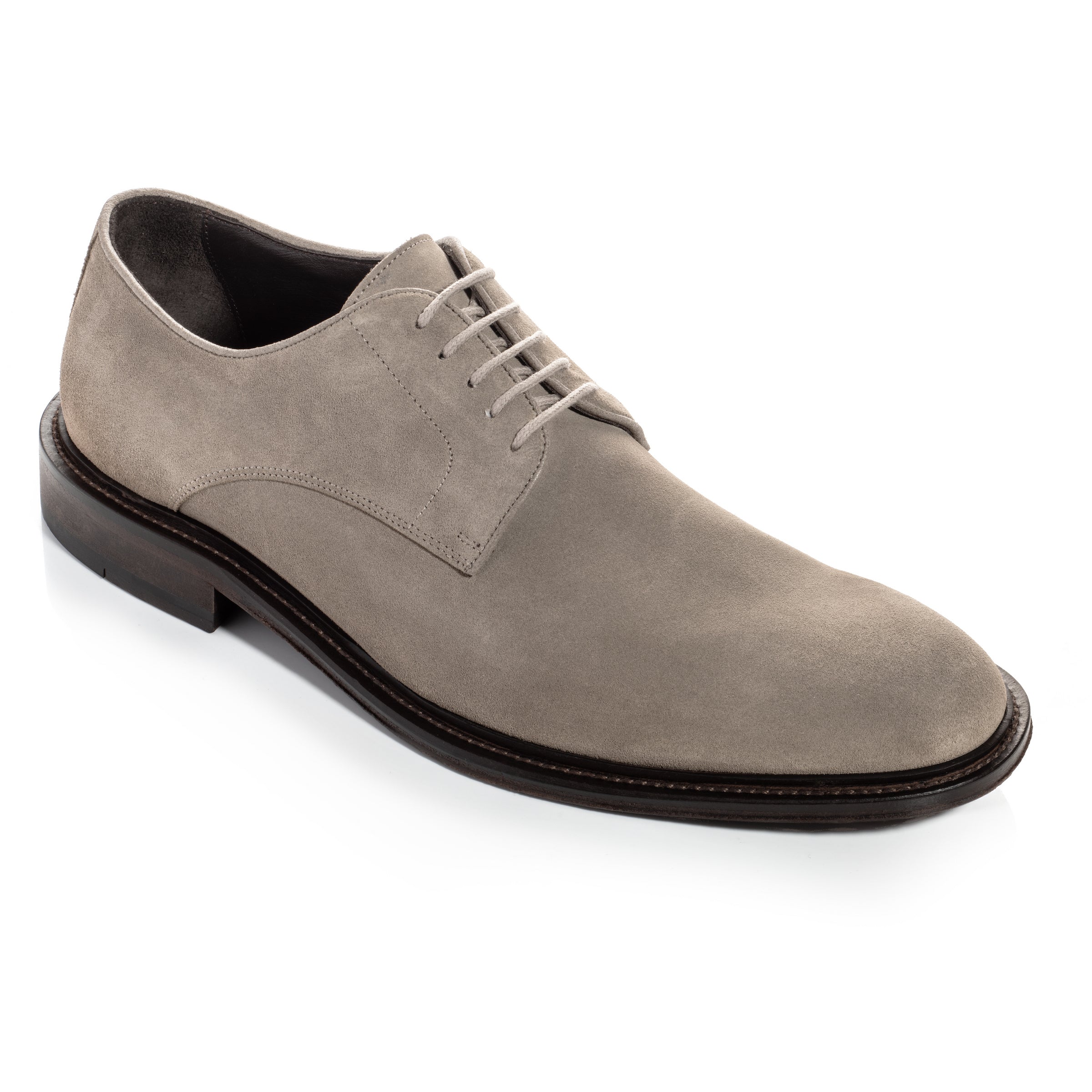 Moore Taupe Suede Derby Oxford