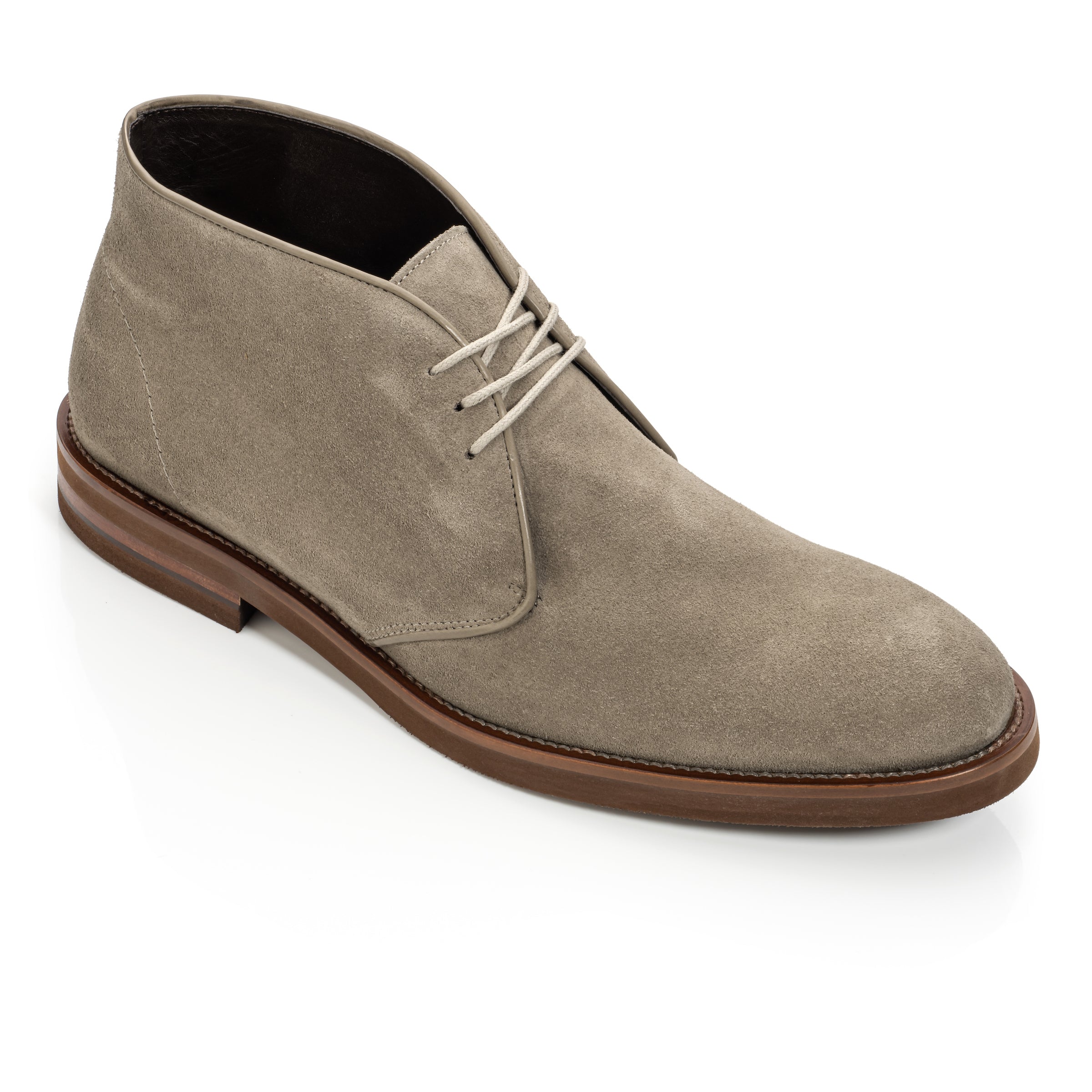 Monaco Taupe Suede Chukka Boot