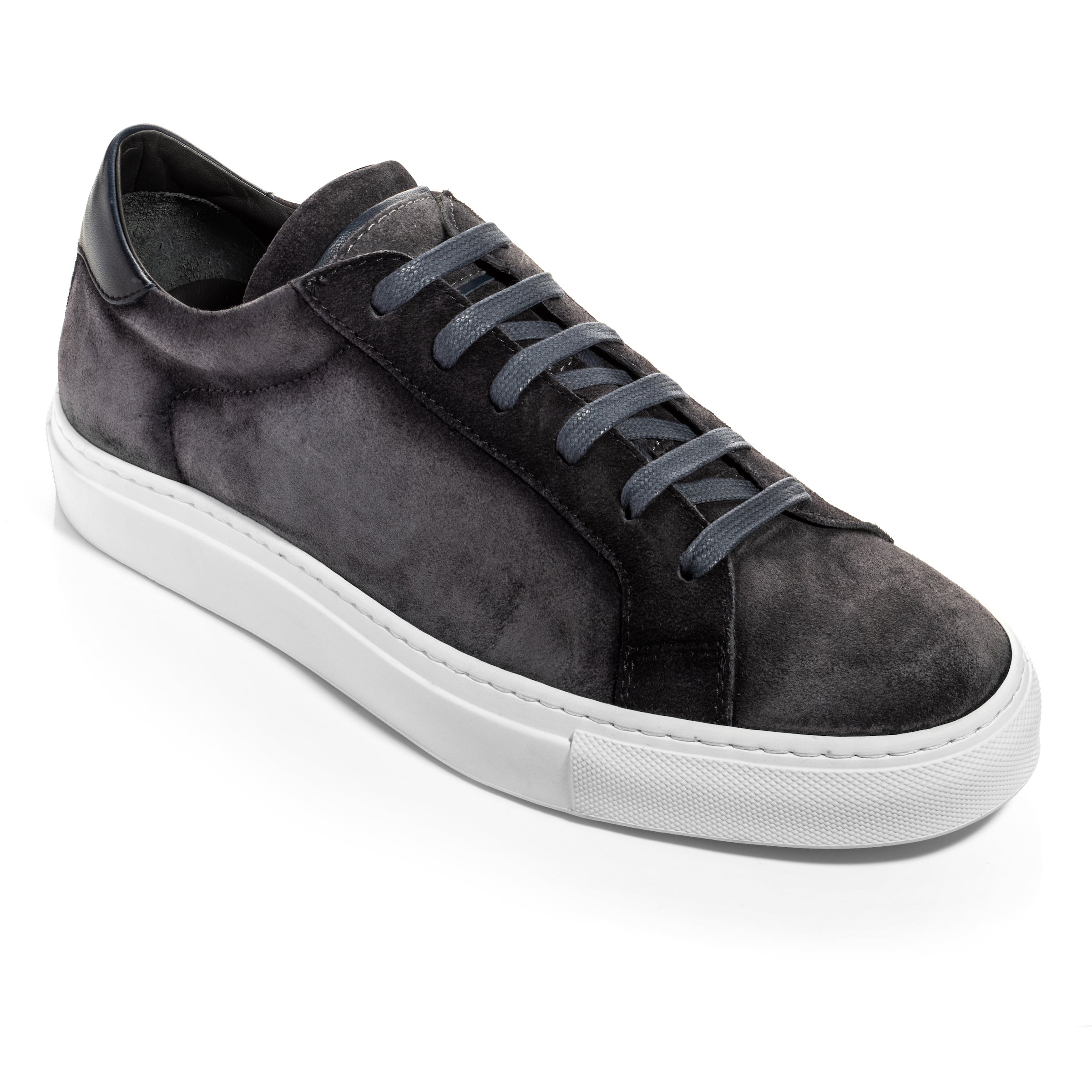 Derrick Slate Blue Suede Sneaker