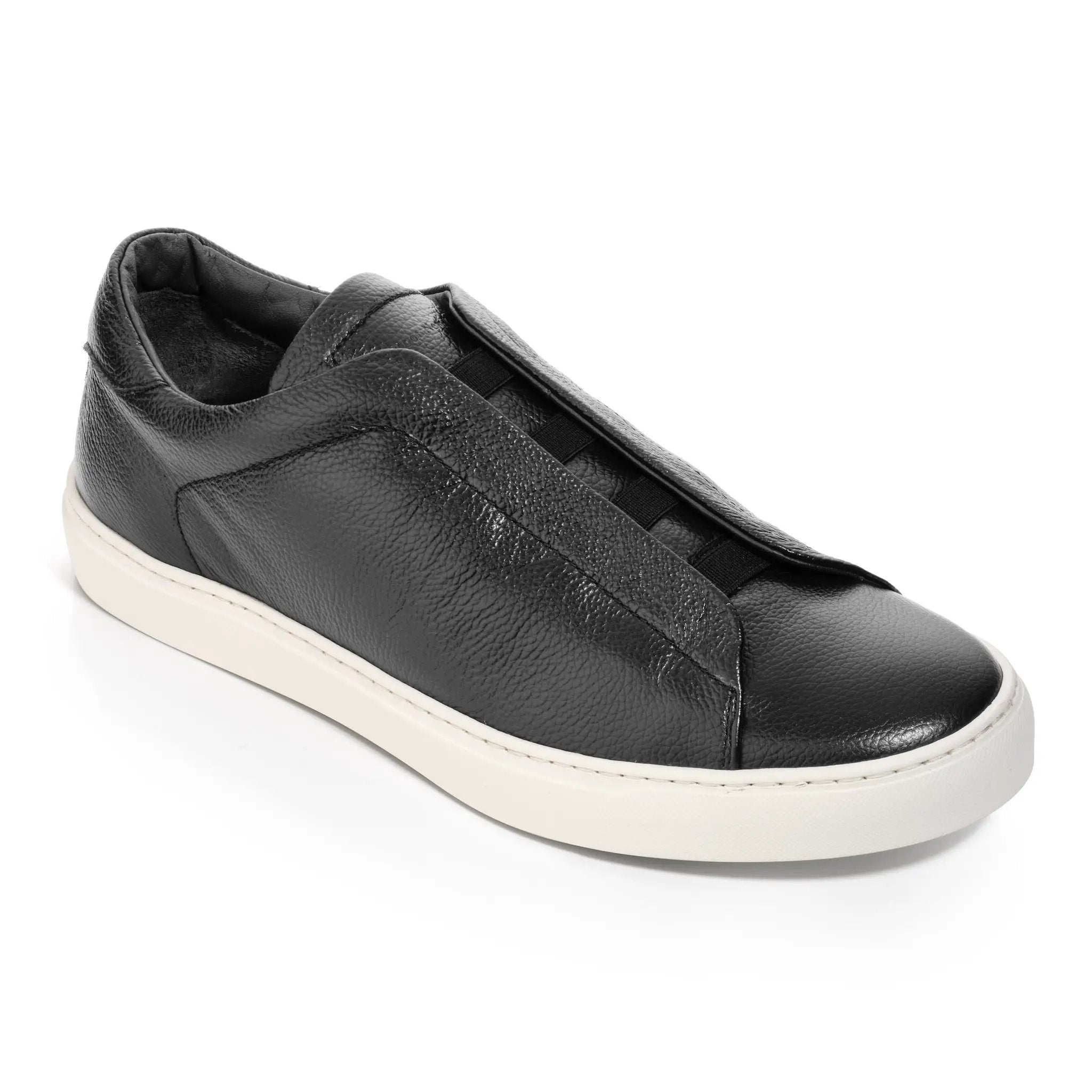 Bolla Black Full Grain Calf Sneaker by To Boot New York