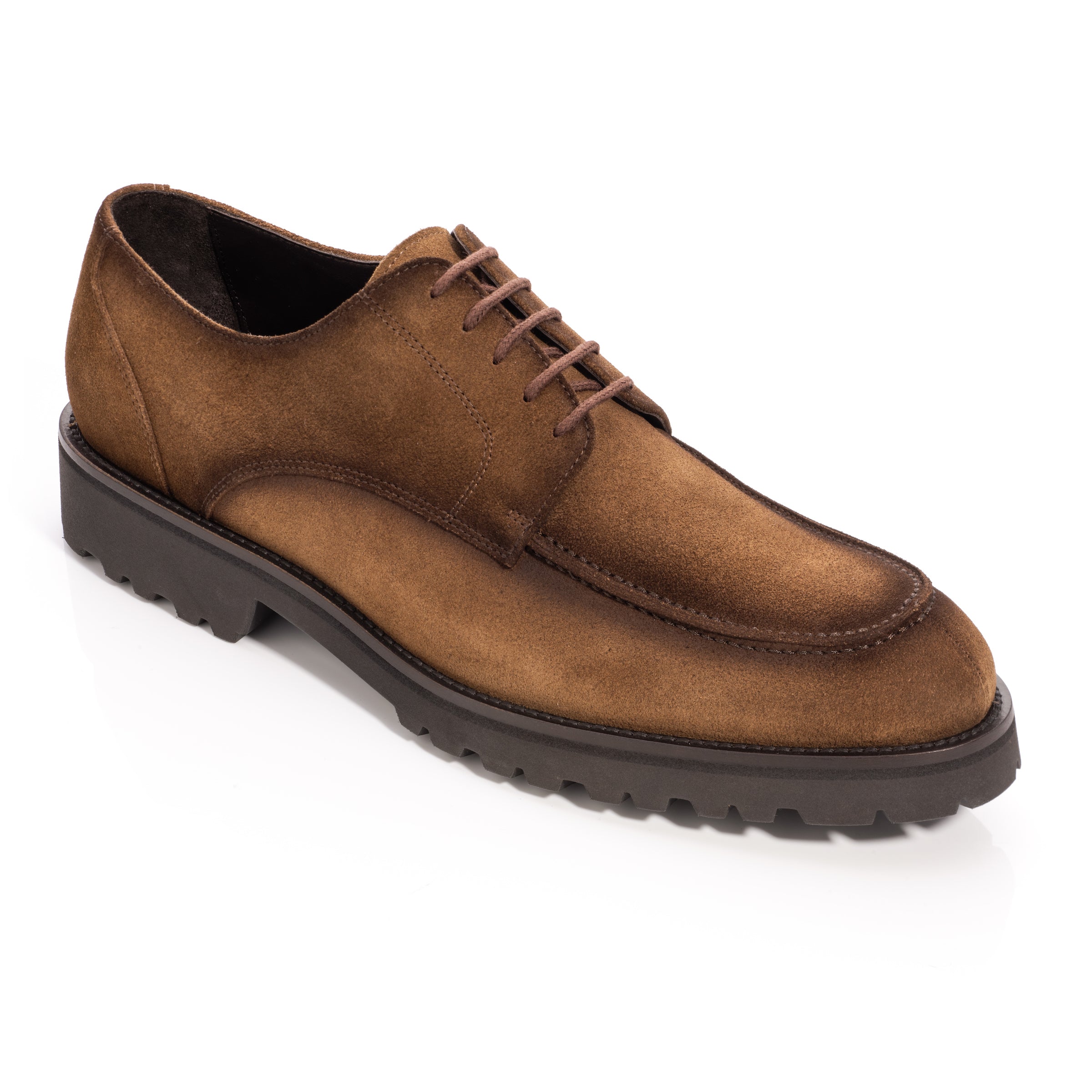 Dario Mid Brown Suede Derby