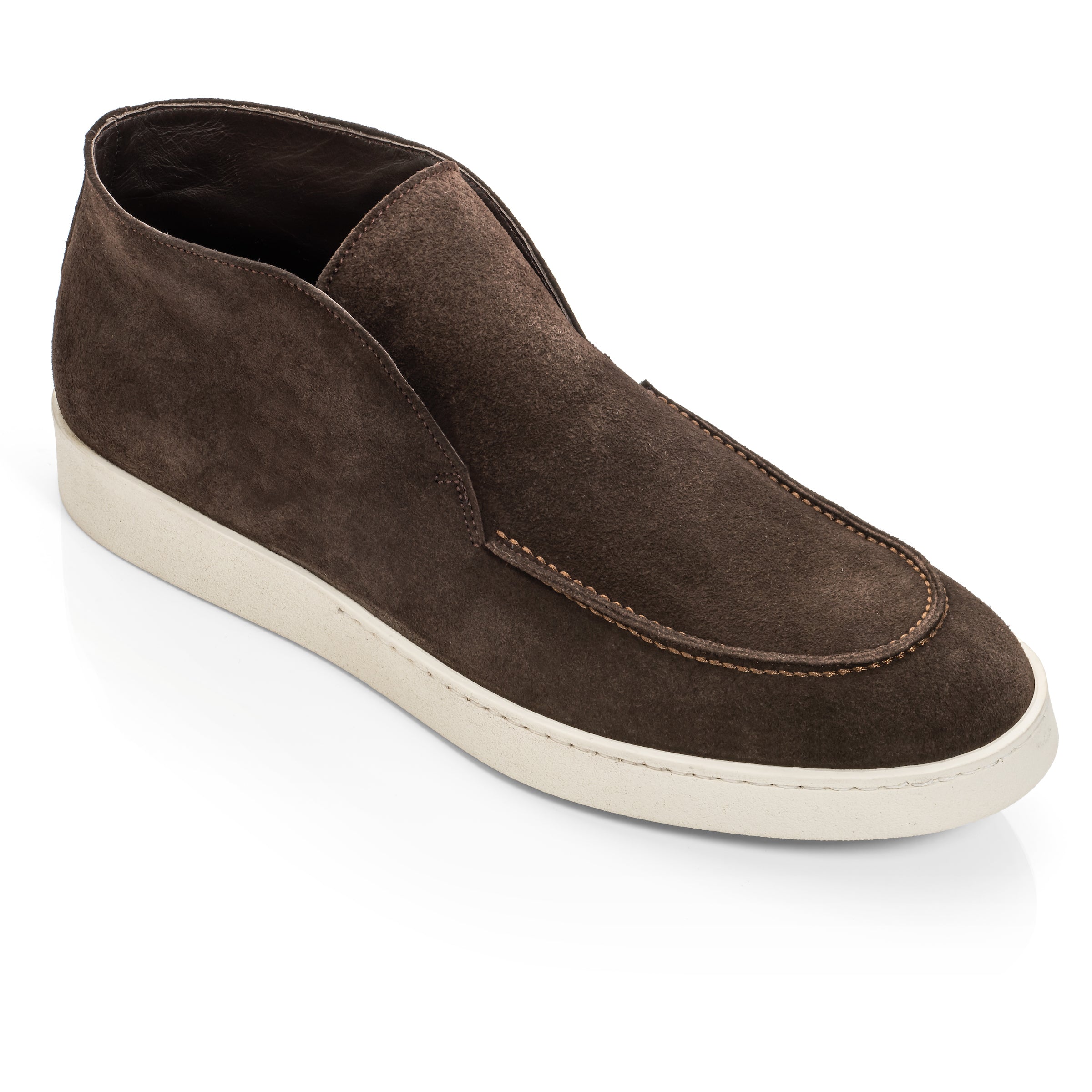Reed Dark Brown Suede