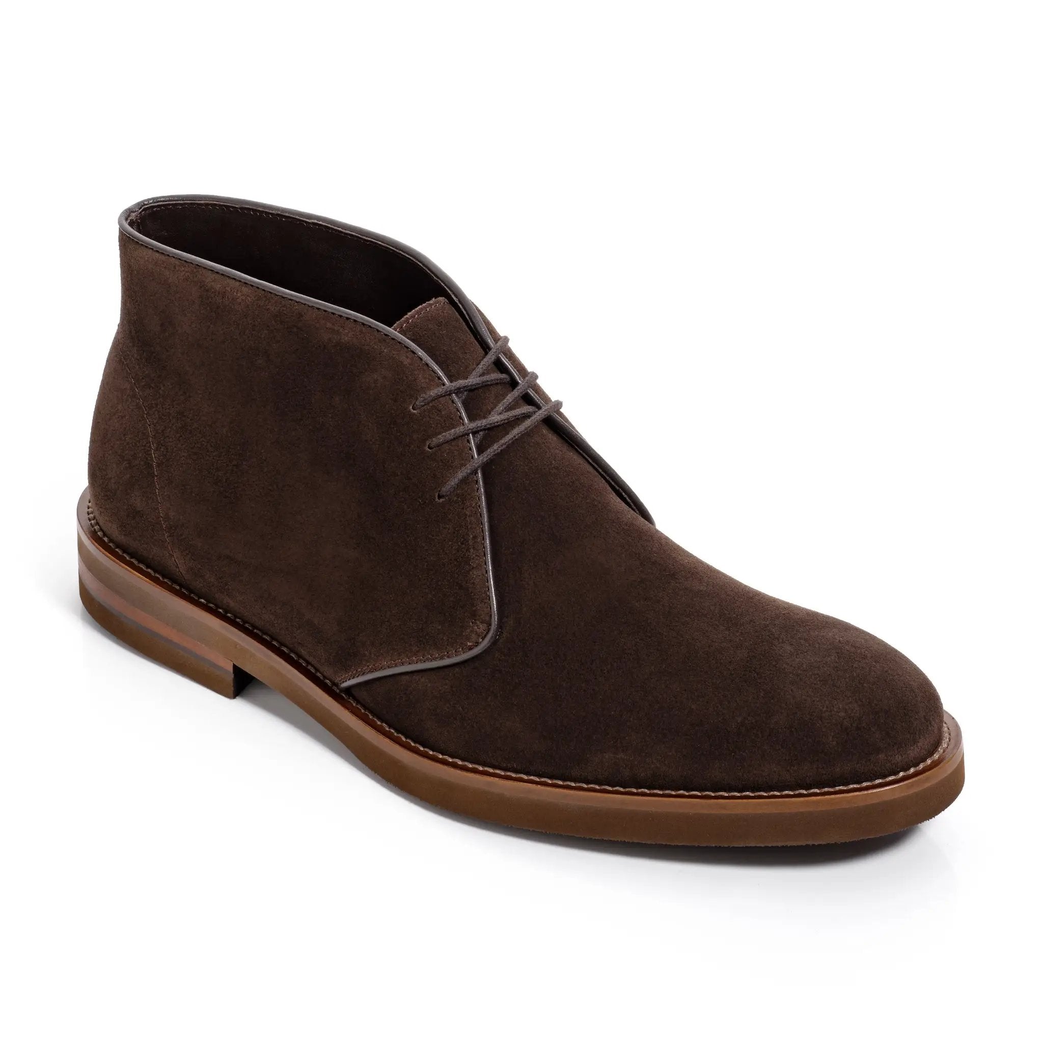 To Boot New York Men's Monaco Suede Chukka Boots - Brown - Size 9