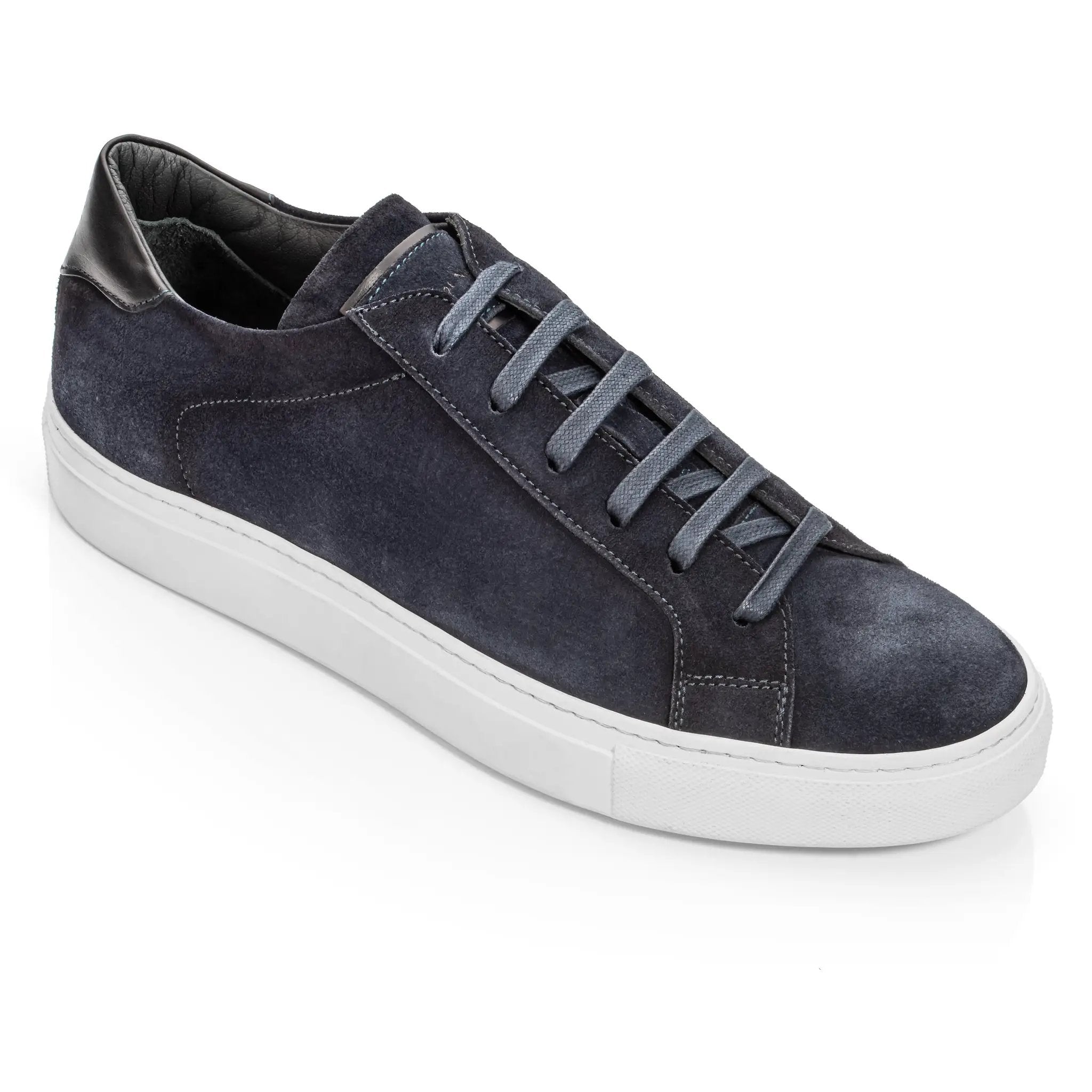 Derrick Navy Blue Suede Sneaker by To Boot New York