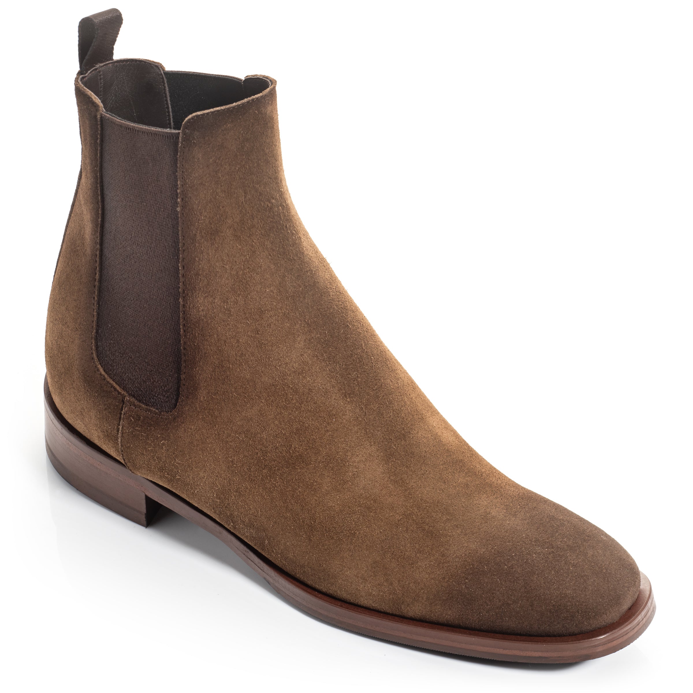 Christophe Mid Brown Suede Chelsea Boot