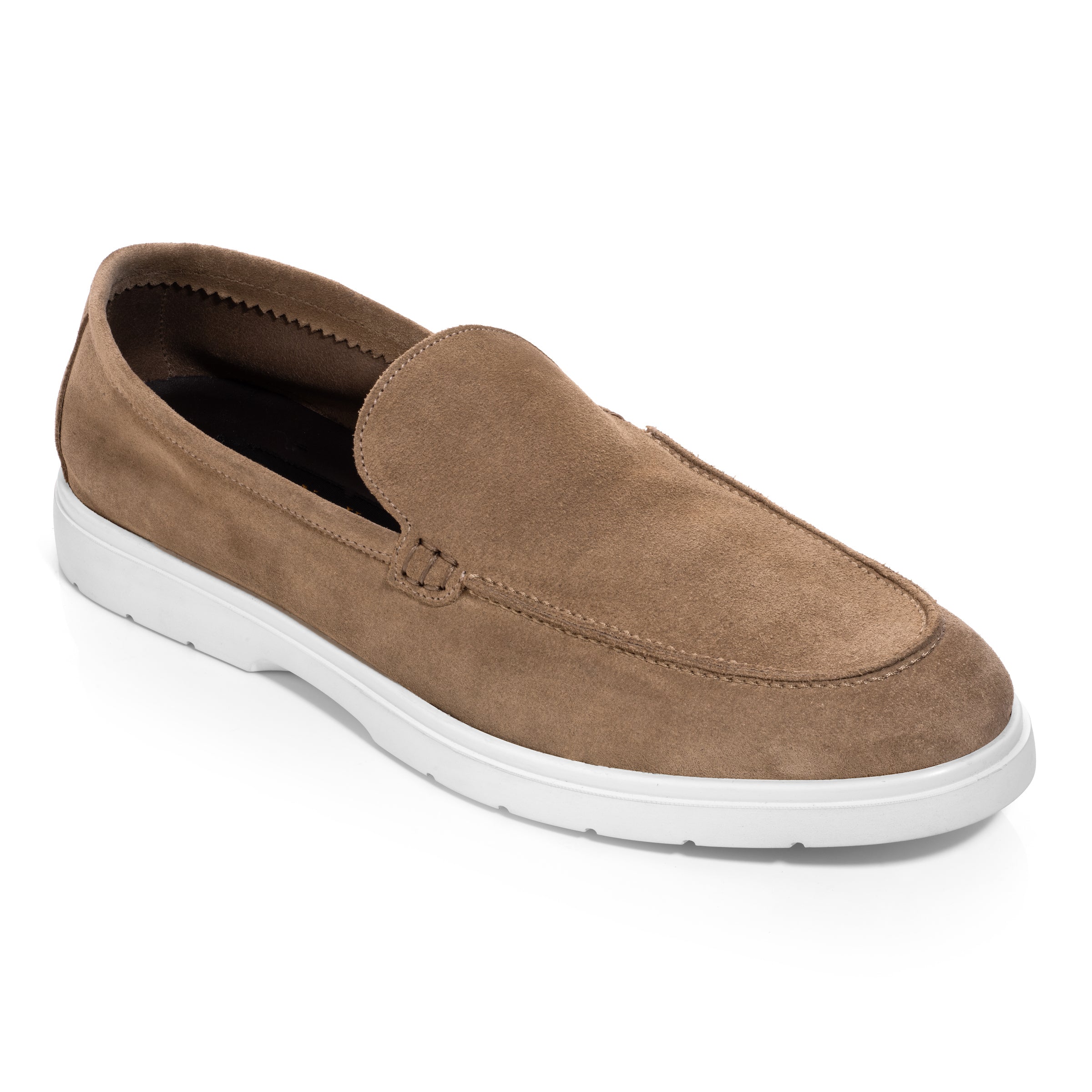 Troye Taupe Suede Slip On