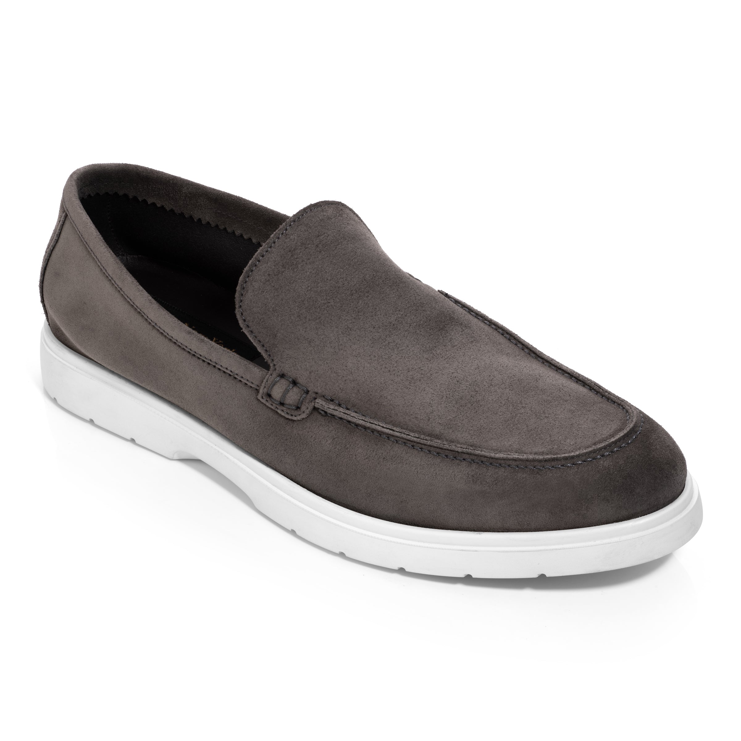 Troye Grey Suede Slip On