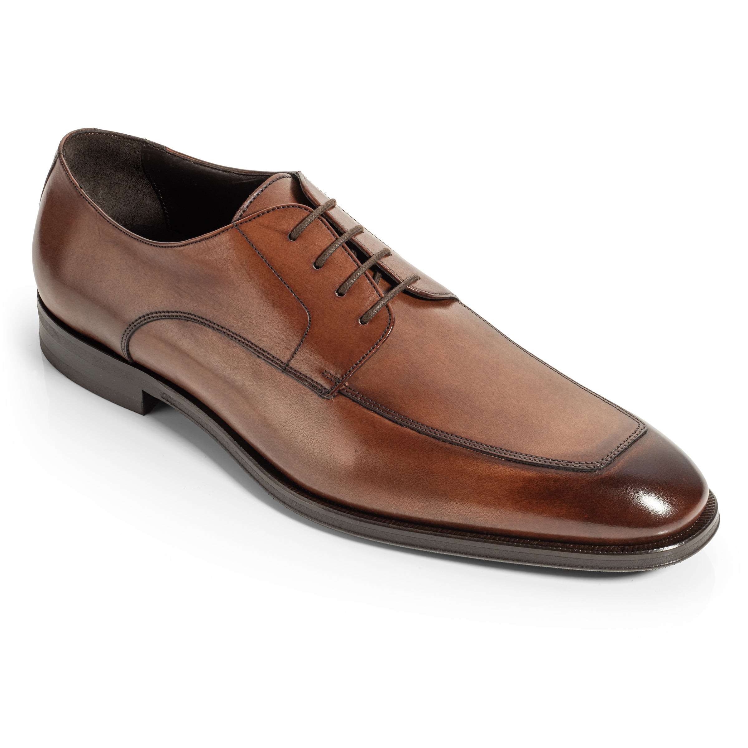 Shatner Burnished Brown Apron Oxford - Main Image