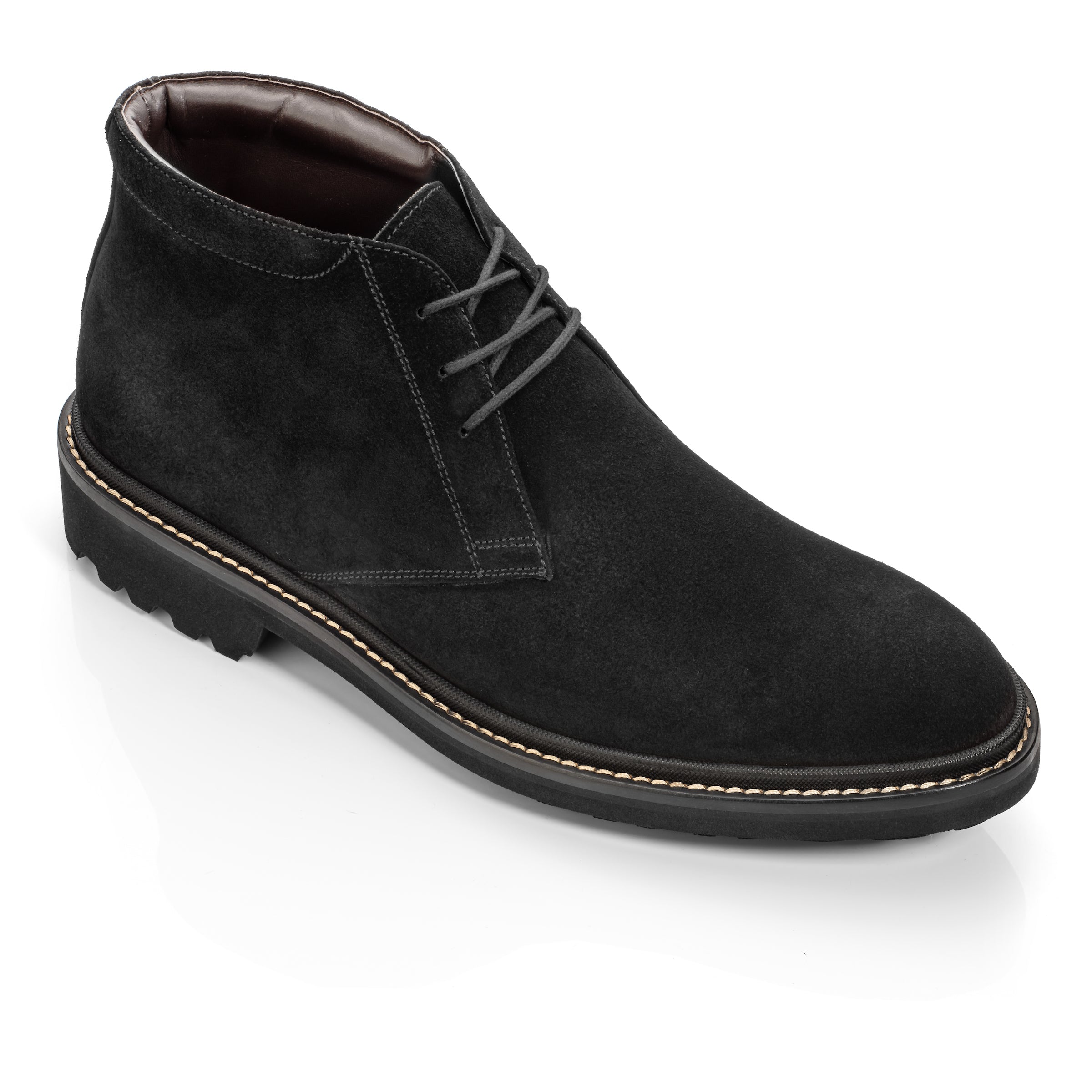 Javier Black Suede Chukka Desert Boot