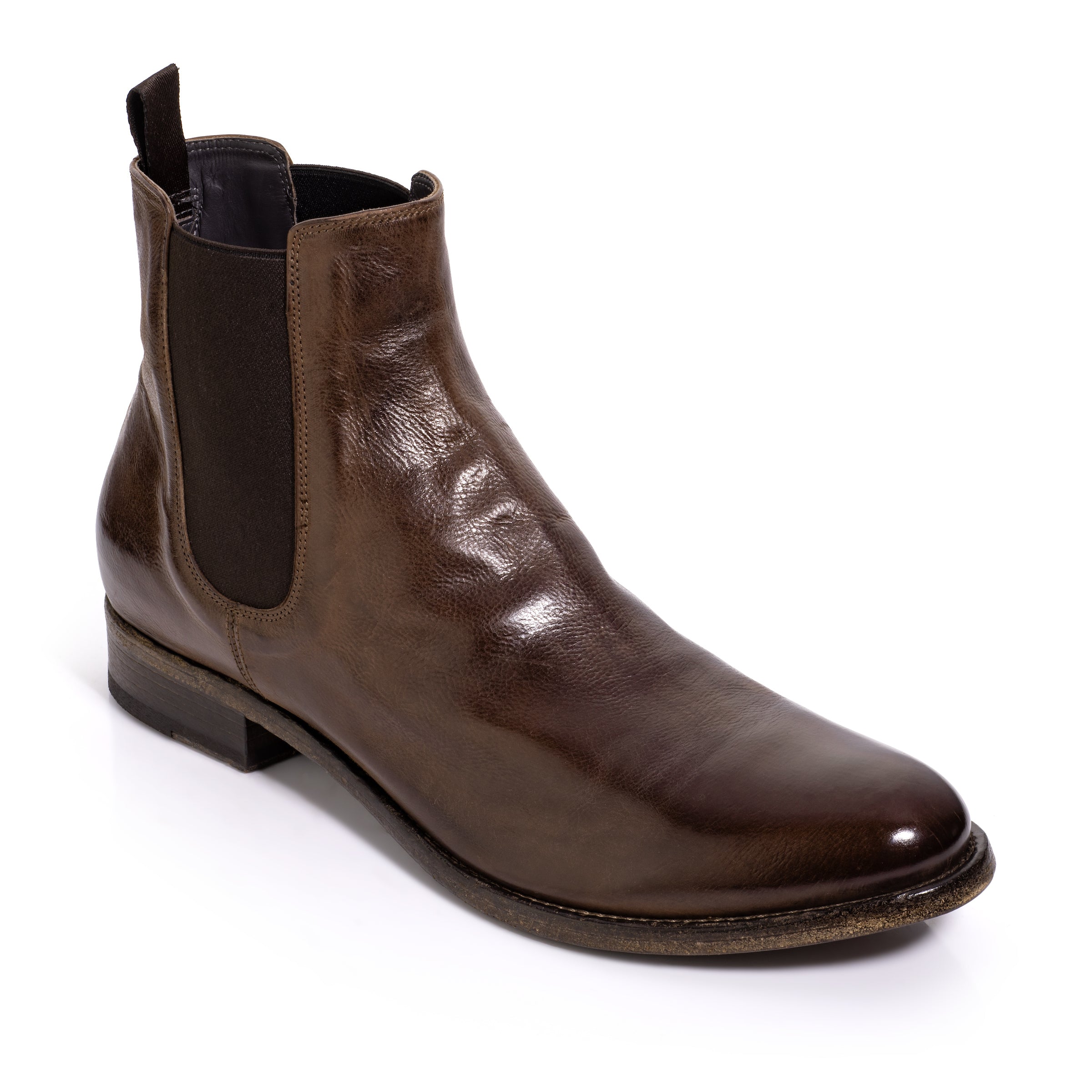 Bedell Dark Brown Leather Chelsea Boot