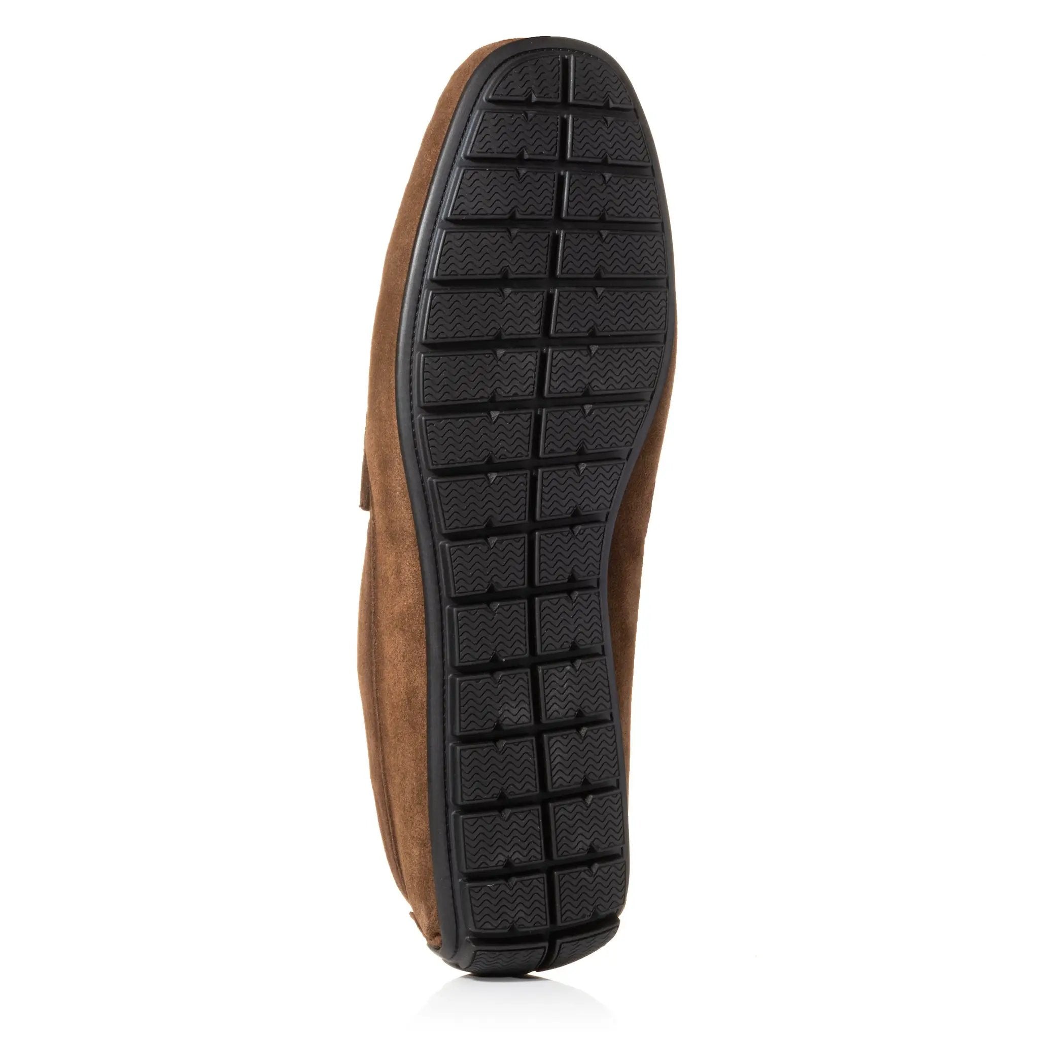Adelaide Mid Brown Aero Suede Driving Shoe by To Boot New York