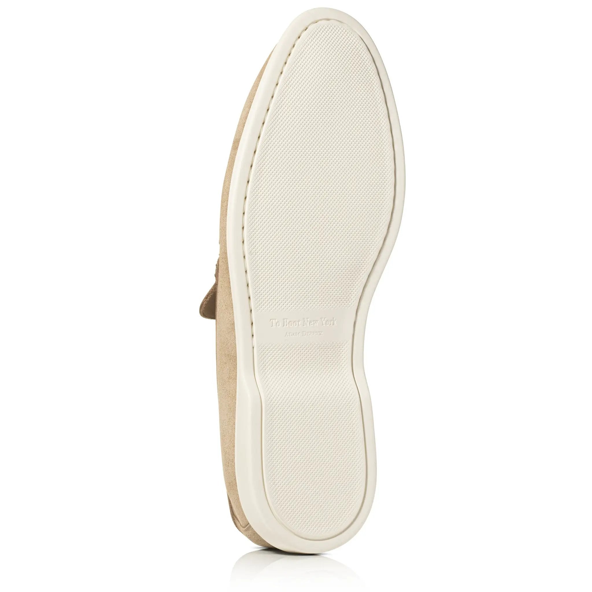 Montage Taupe Suede Slip-On Loafer by To Boot New York