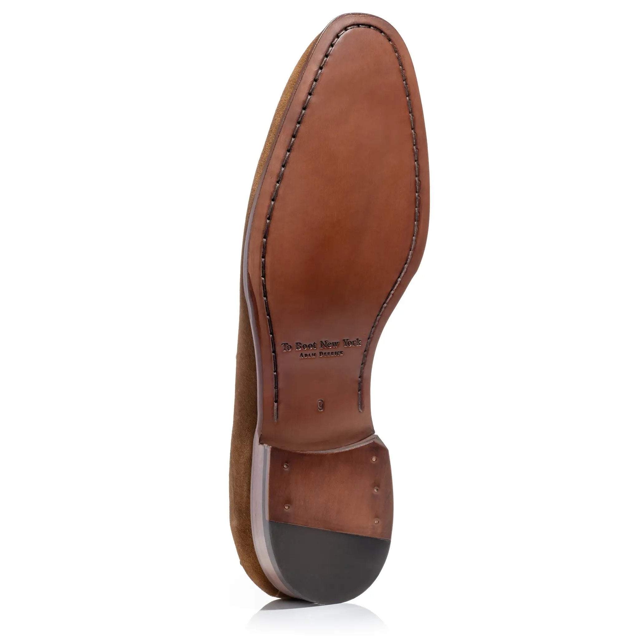 Keiran Mid Brown Suede Slip-On by To Boot New York