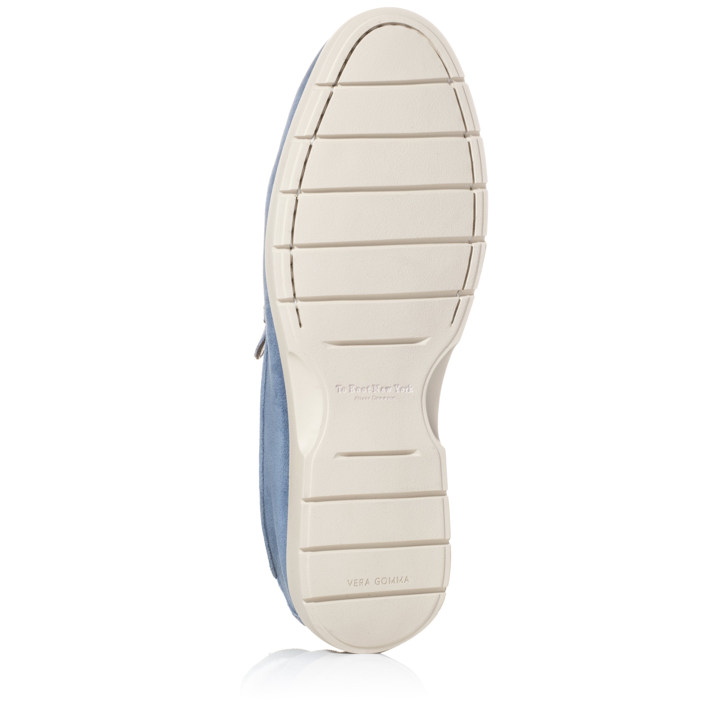Hathaway Sky Blue Suede Slip On