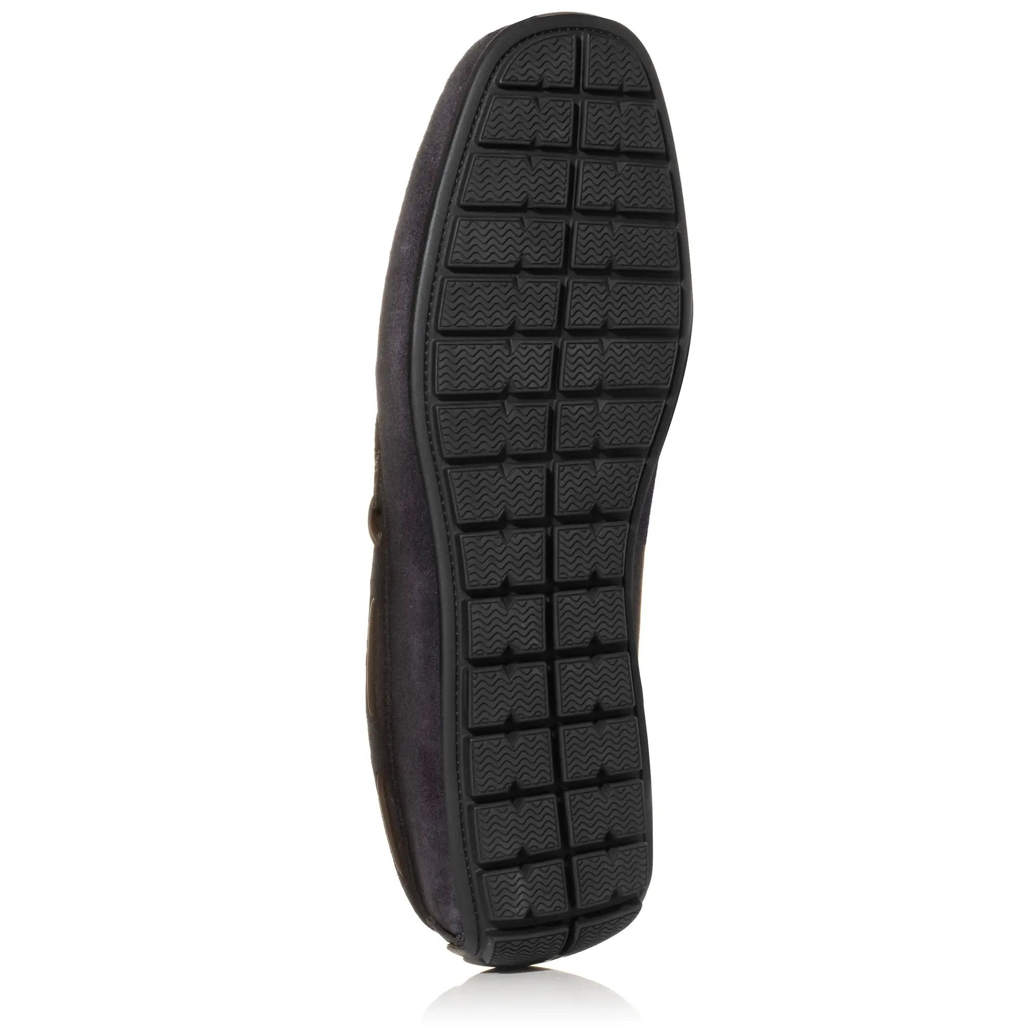 Barnett Navy Blue Side Lace Driving Shoe by To Boot New York