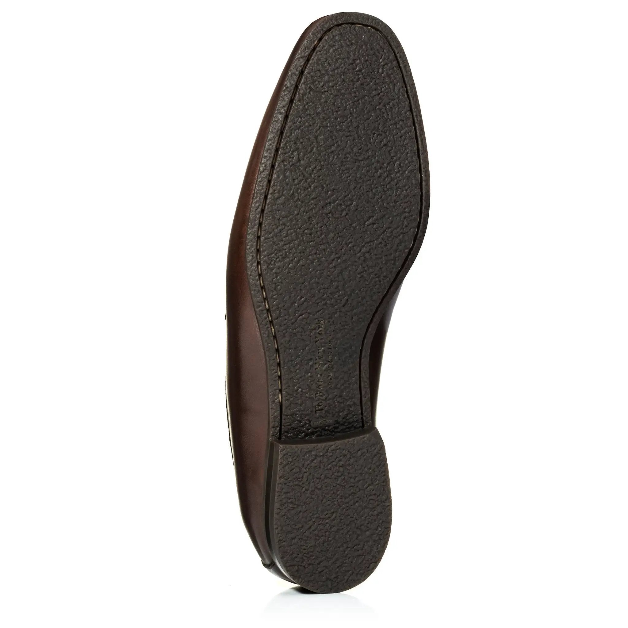 Keats Dark Brown Calf Leather Slip-on Men’s Penny Loafer by To Boot New York