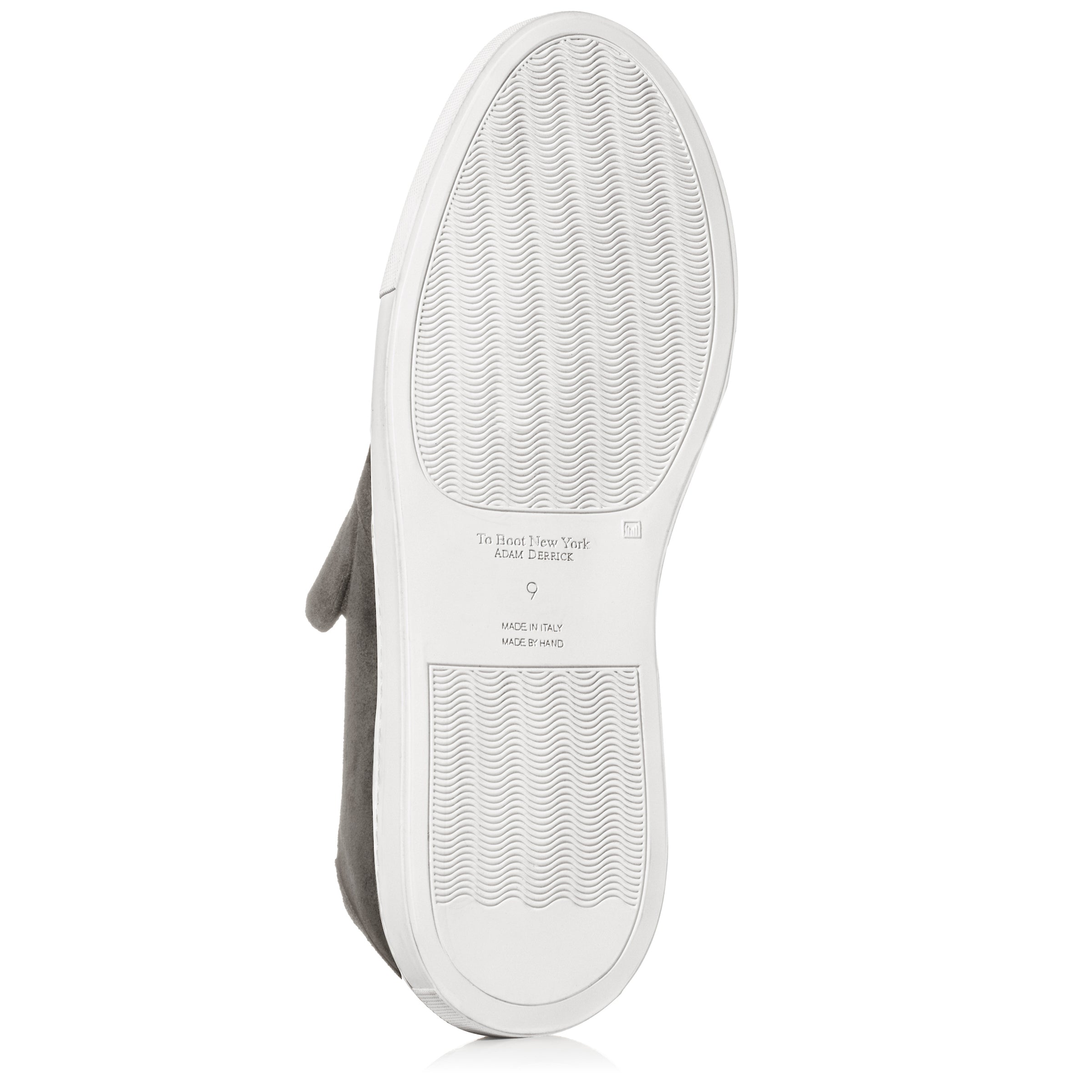 Foreman Grey Suede Slip On Sneaker