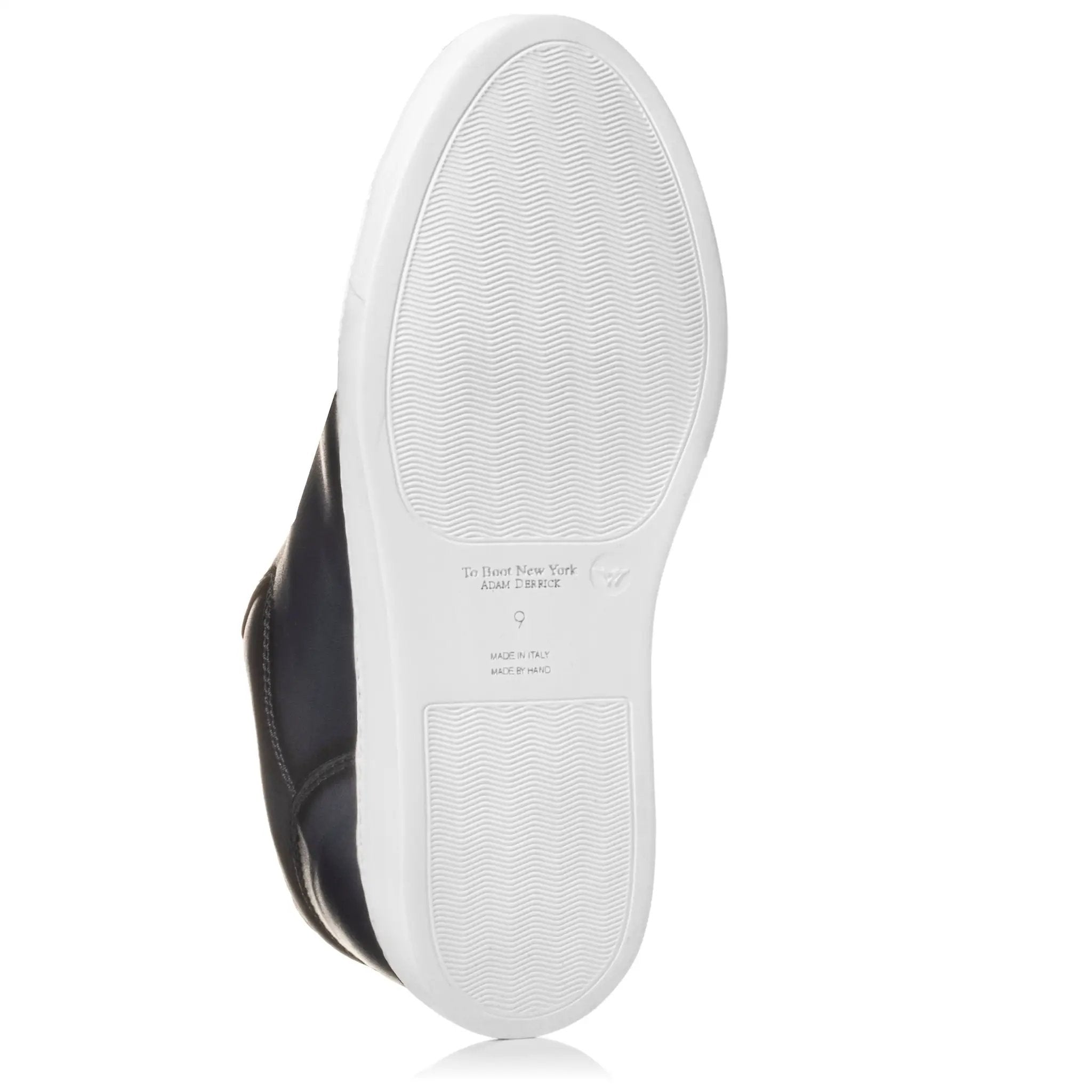 Ainsworth Blue Nappa Elastic Slip on Sneaker by To Boot New York