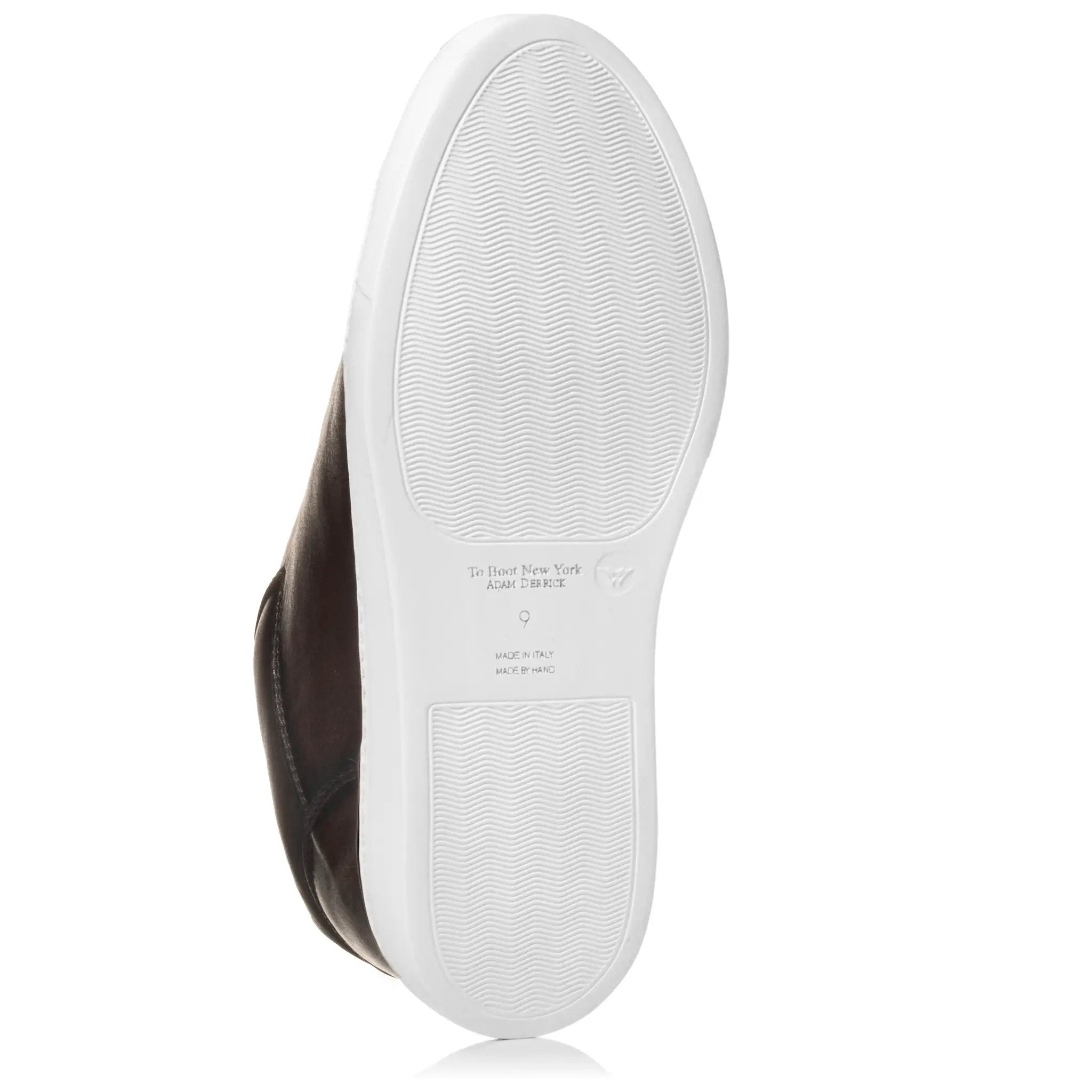 Ainsworth Dark Brown Elastic Slip-On Sneaker by To Boot New York