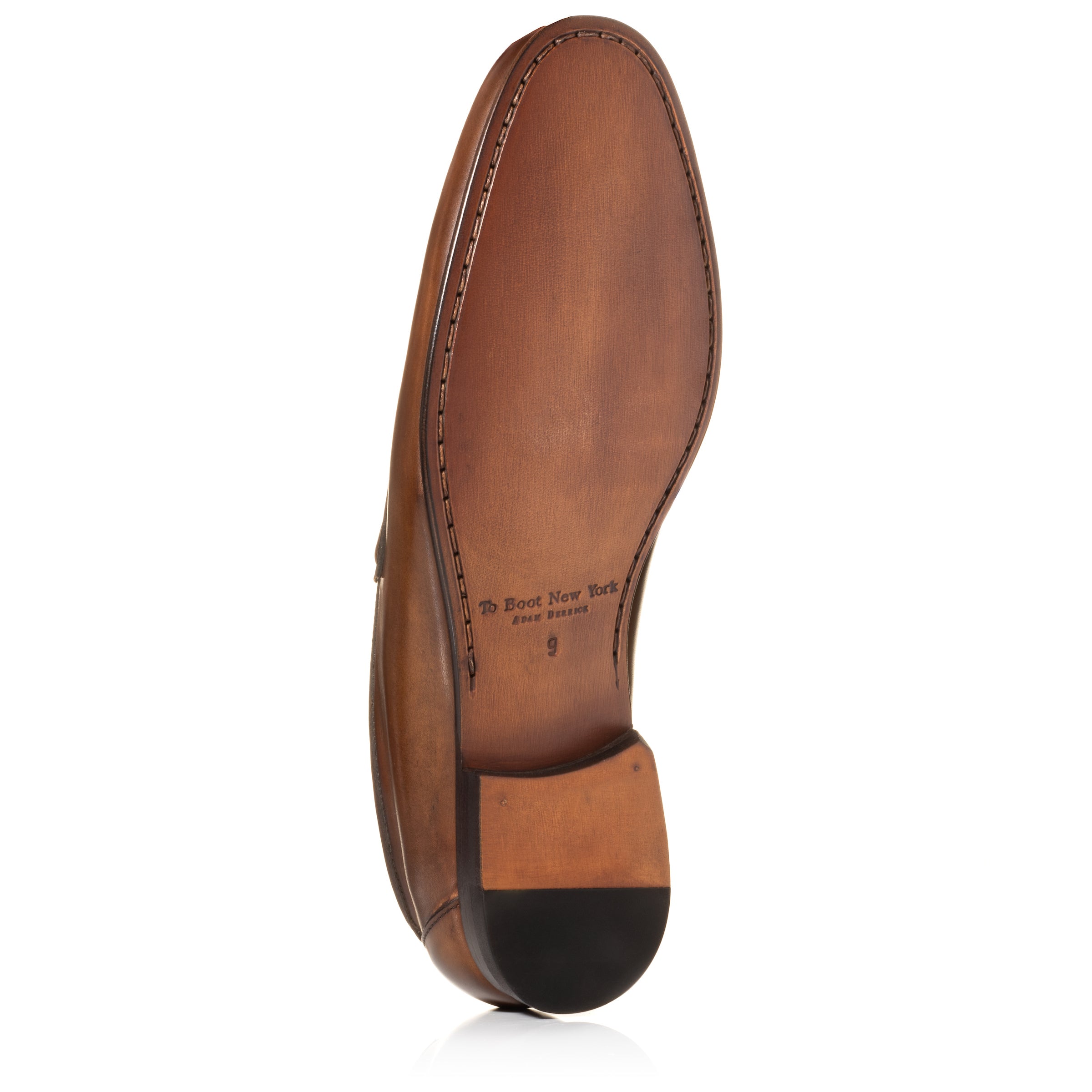 Aldrin Brown Calf Leather Penny Loafer