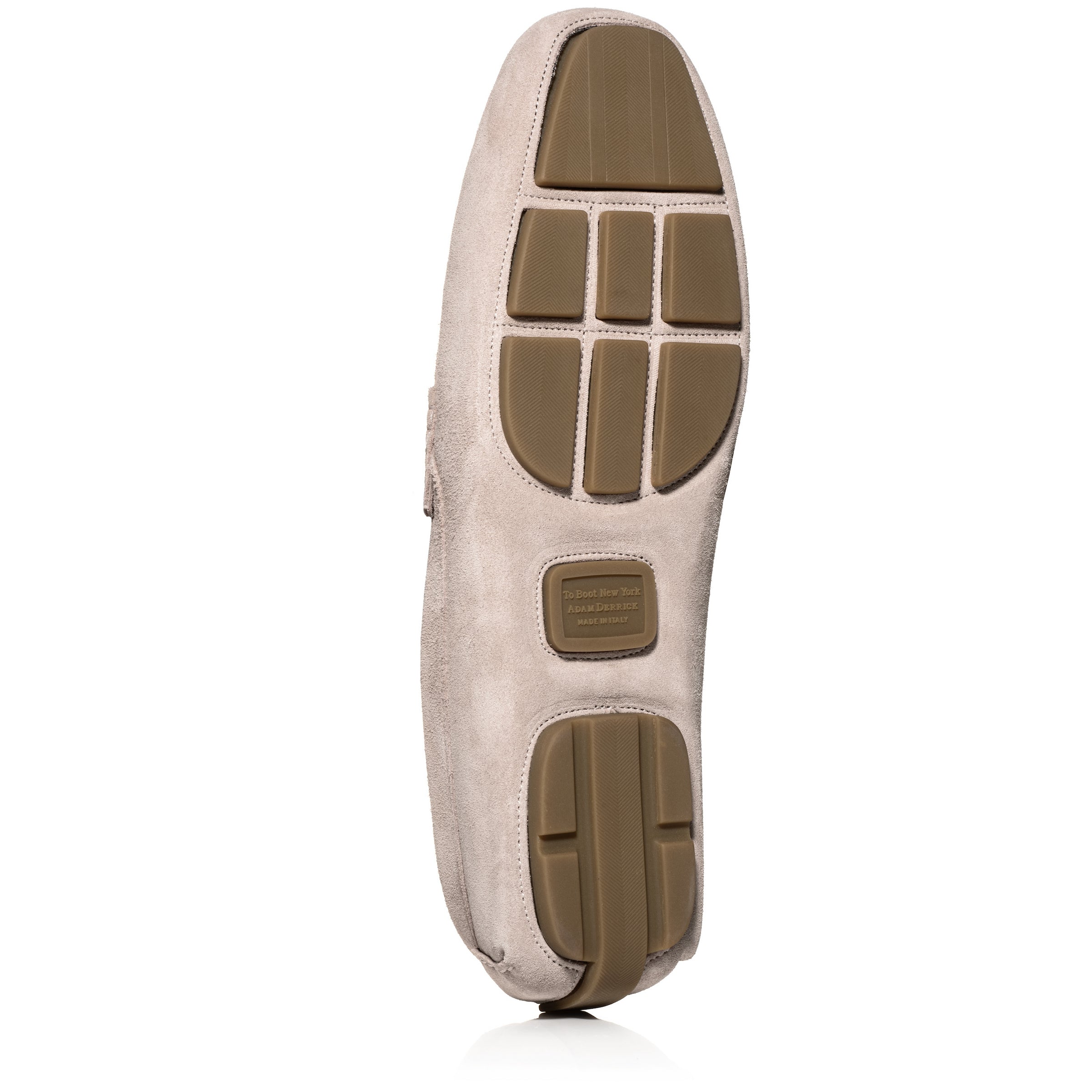 Burton Palest Pink Suede Driving Shoe