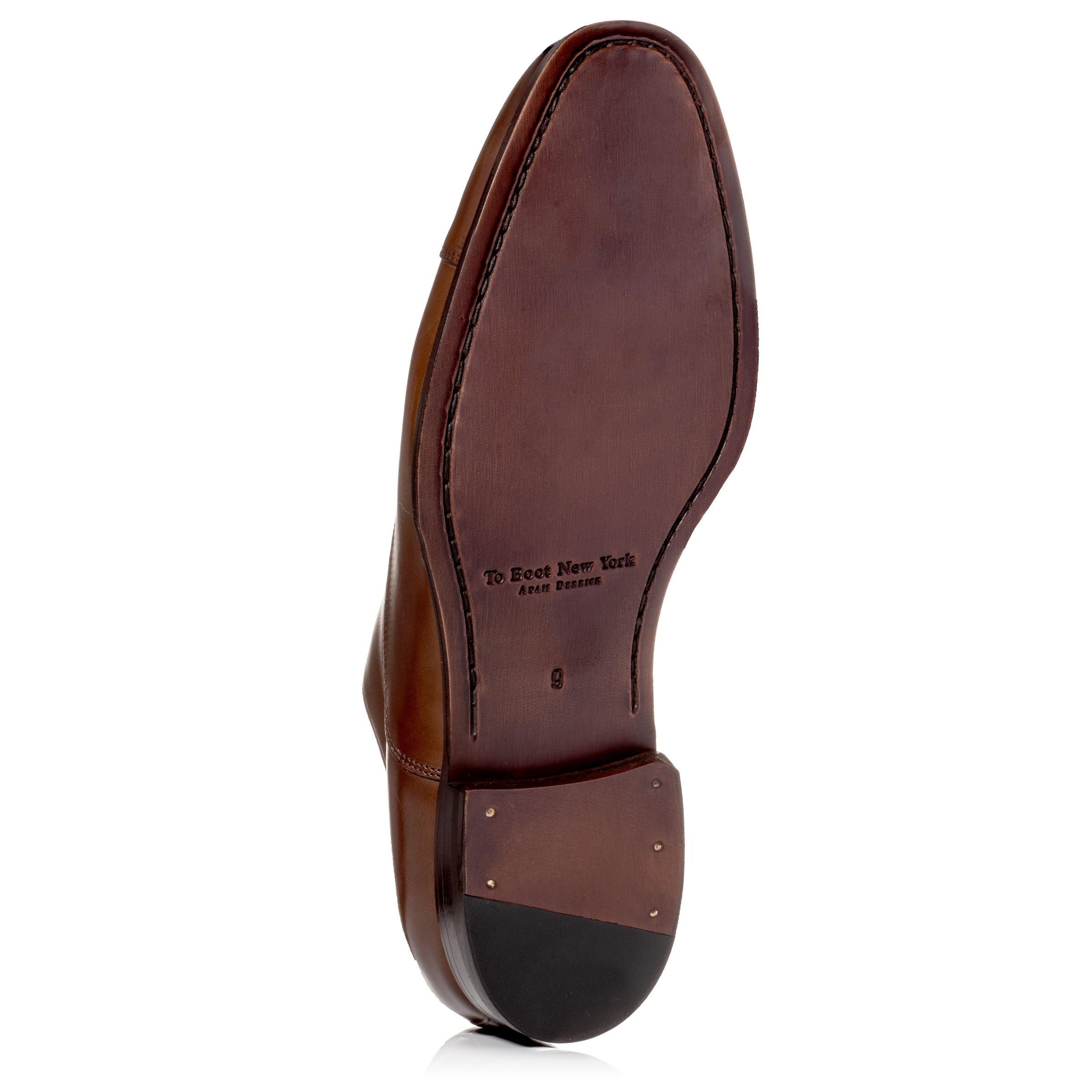 Nico Burnished Brown Cap Toe Oxford