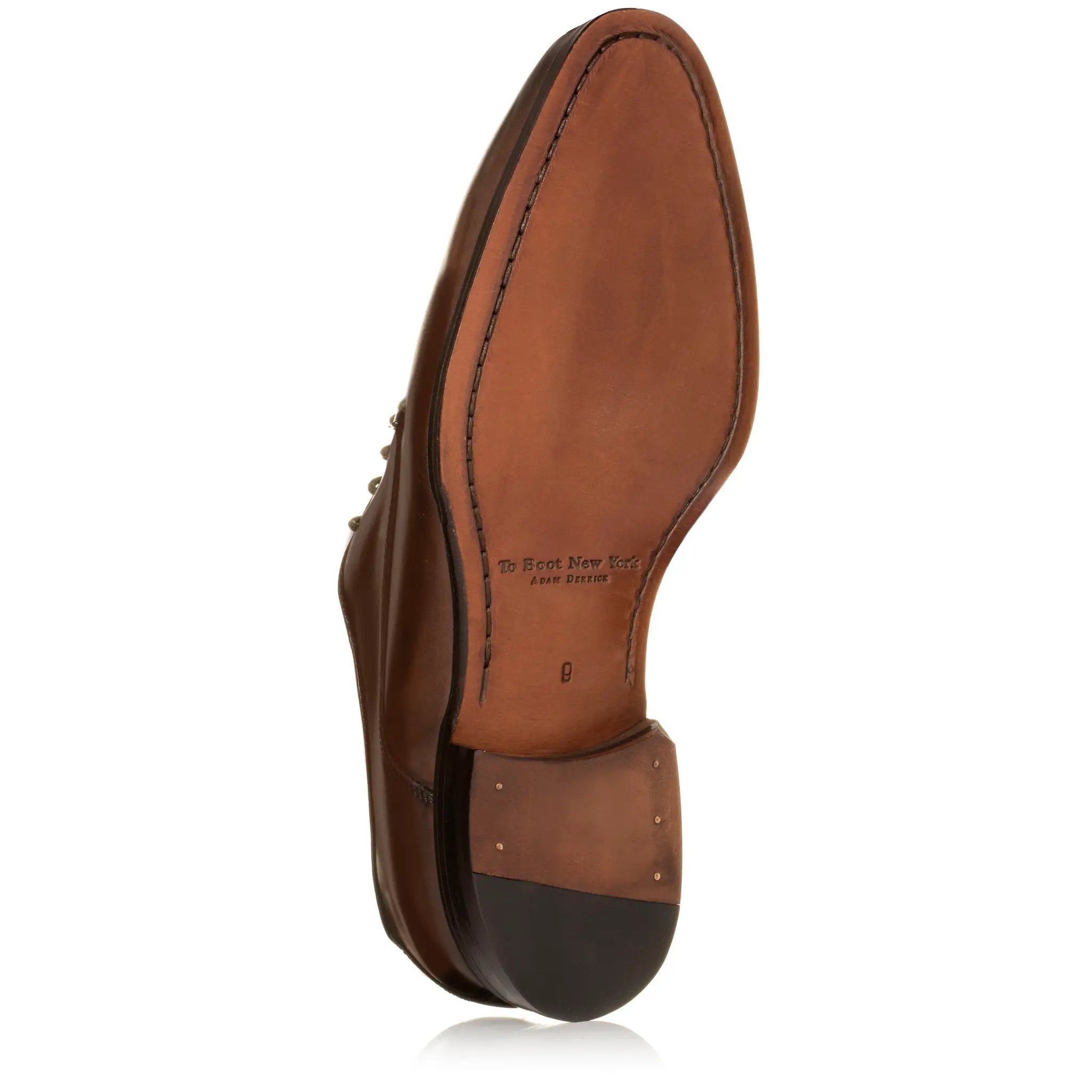 Blakeley Burnished Brown Derby Oxford by To Boot New York