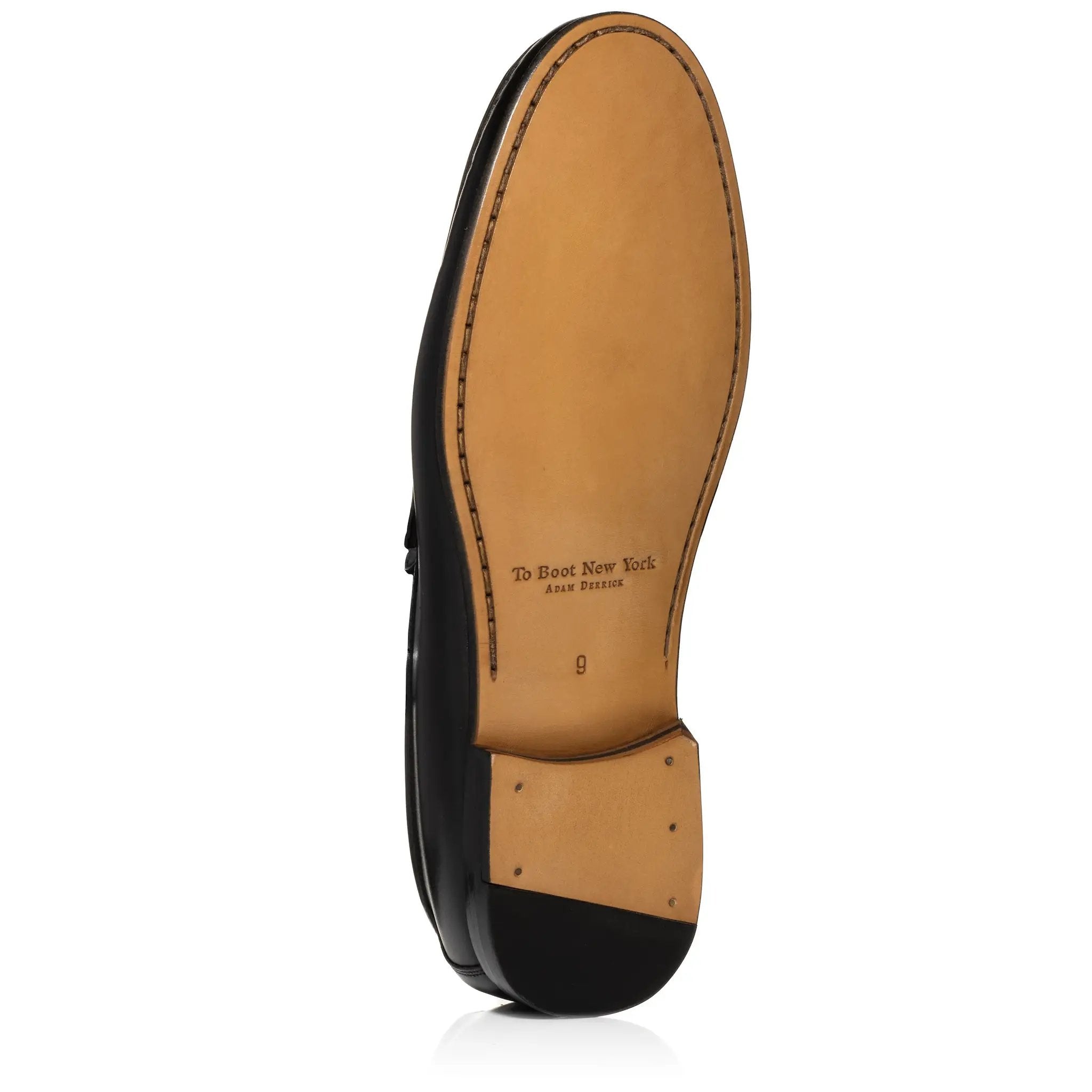Watts Black Leather Bit Loafer by To Boot New York