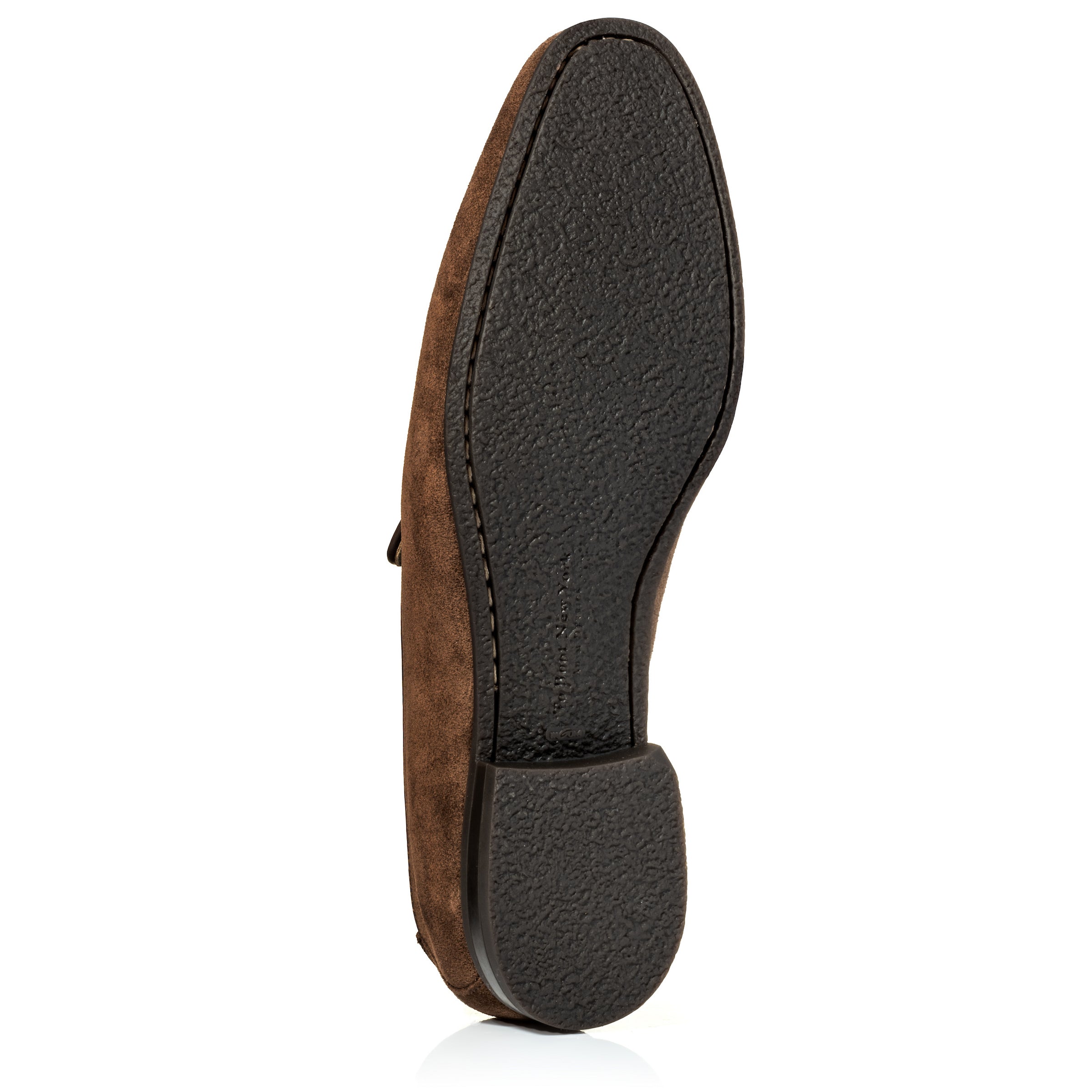 Calistoga Brown Suede Tassel Loafer