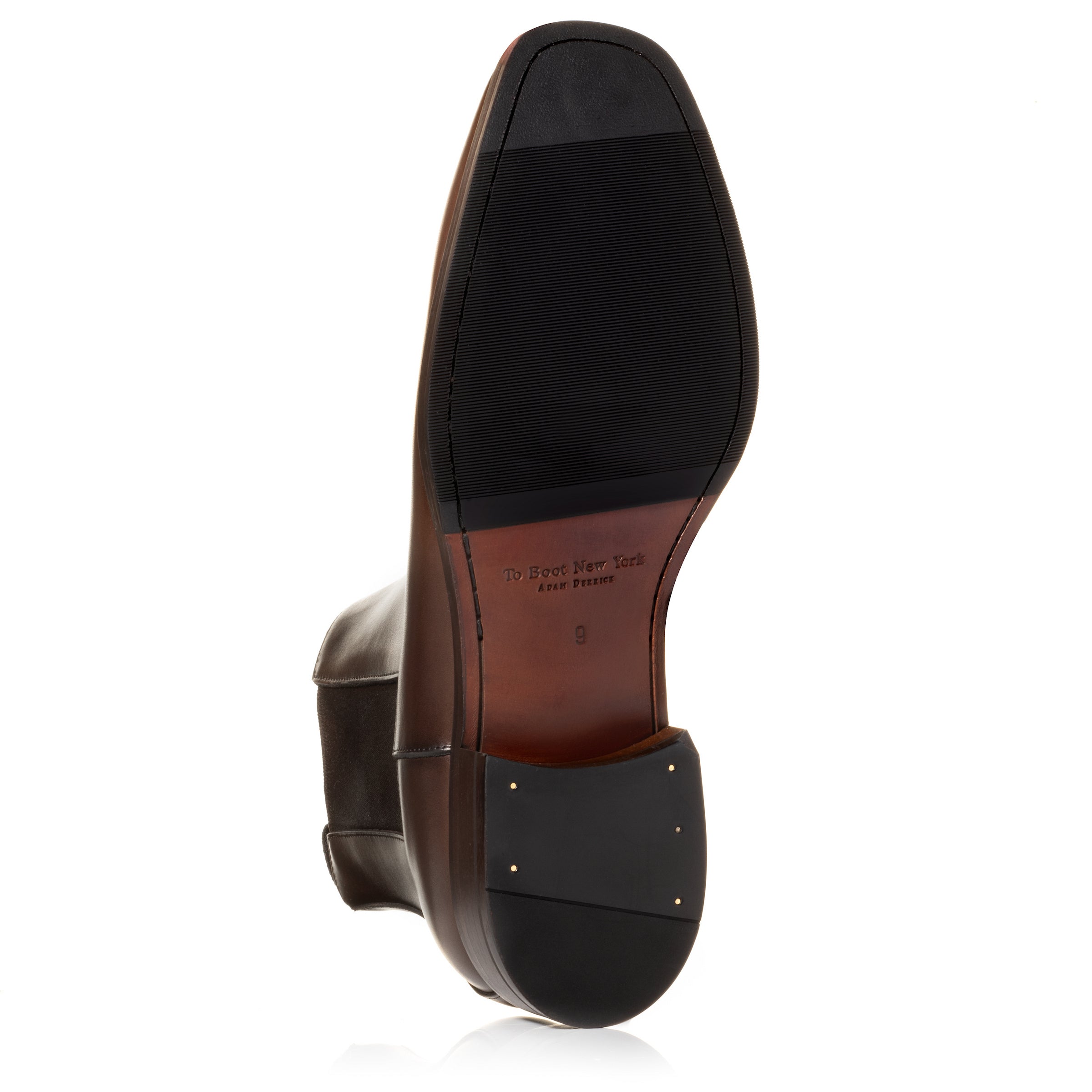 Christophe Dark Brown Calf Leather Chelsea Boot