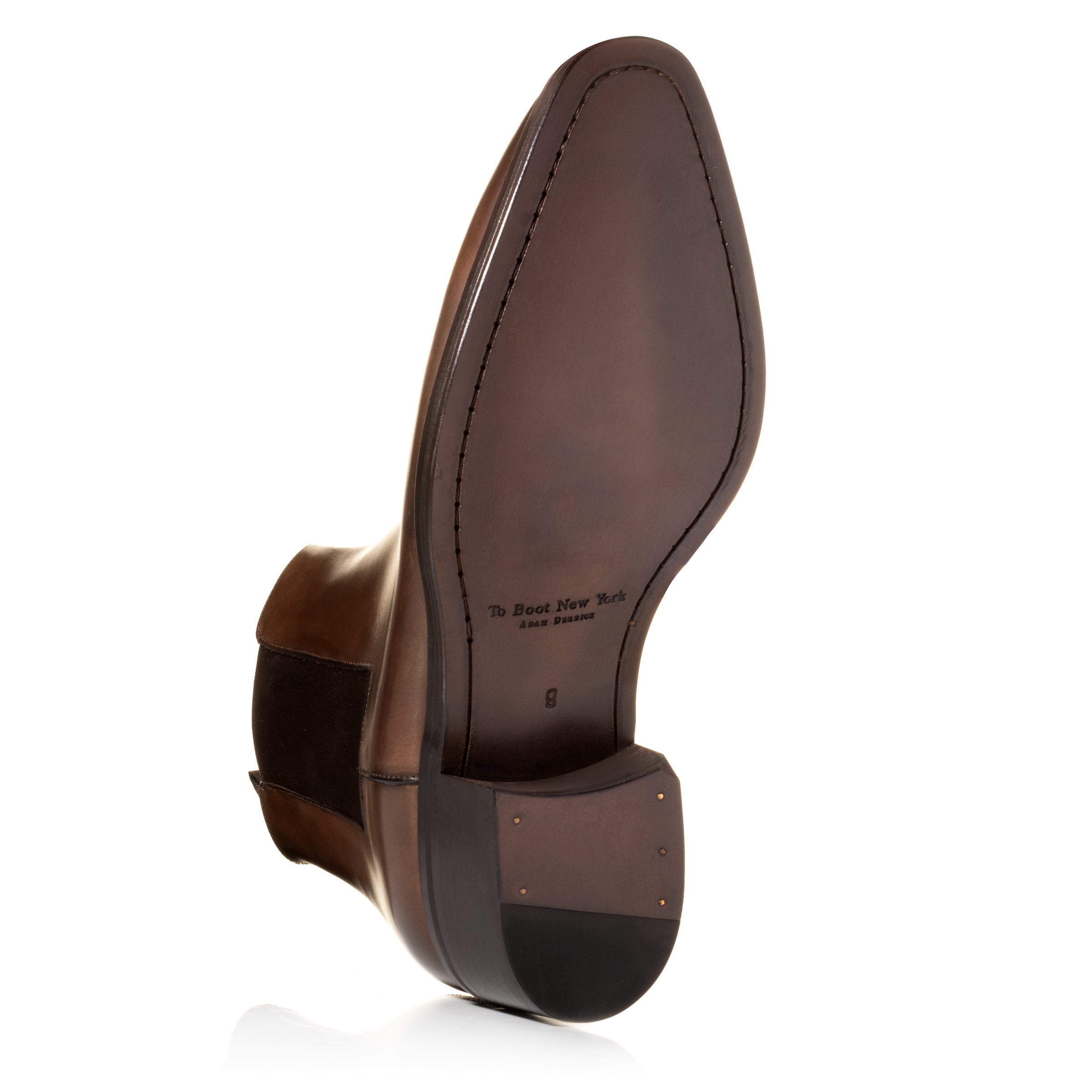 Erikson Coffee Brown Calf Leather Chelsea Boot