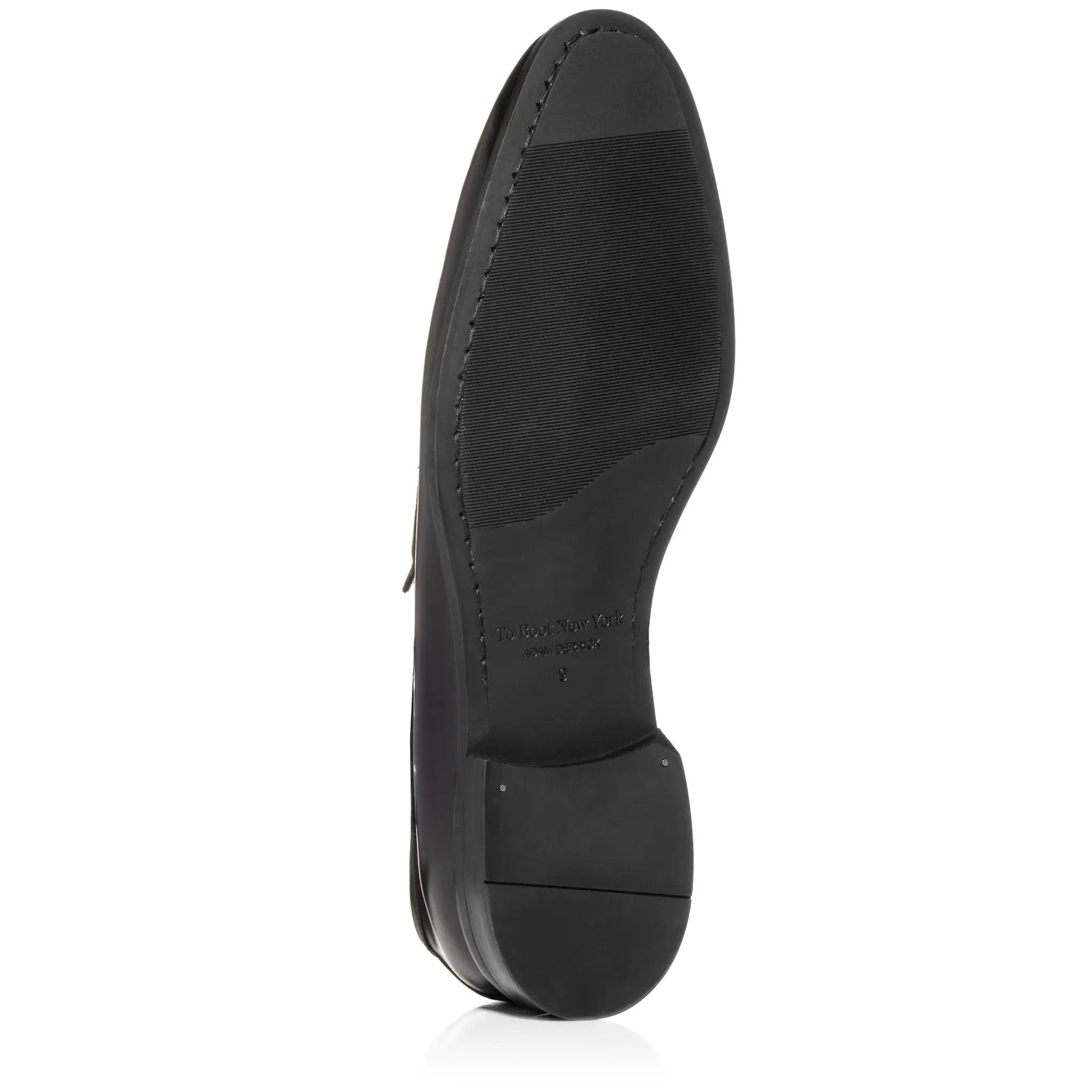 Jagger Black Calf Penny Loafer by To Boot New York