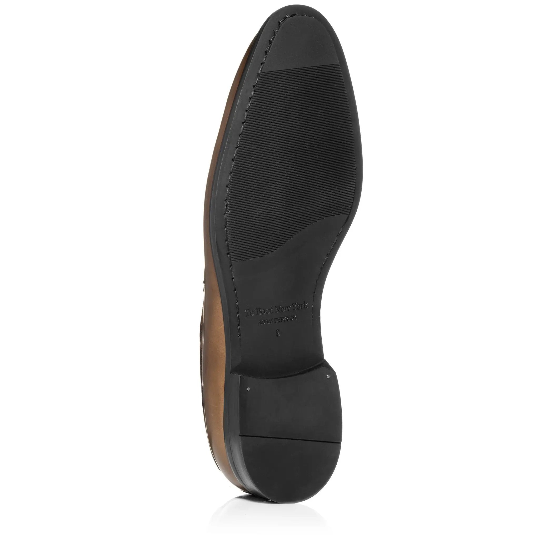 Jagger Medium Tan Calf Penny Loafer by To Boot New York