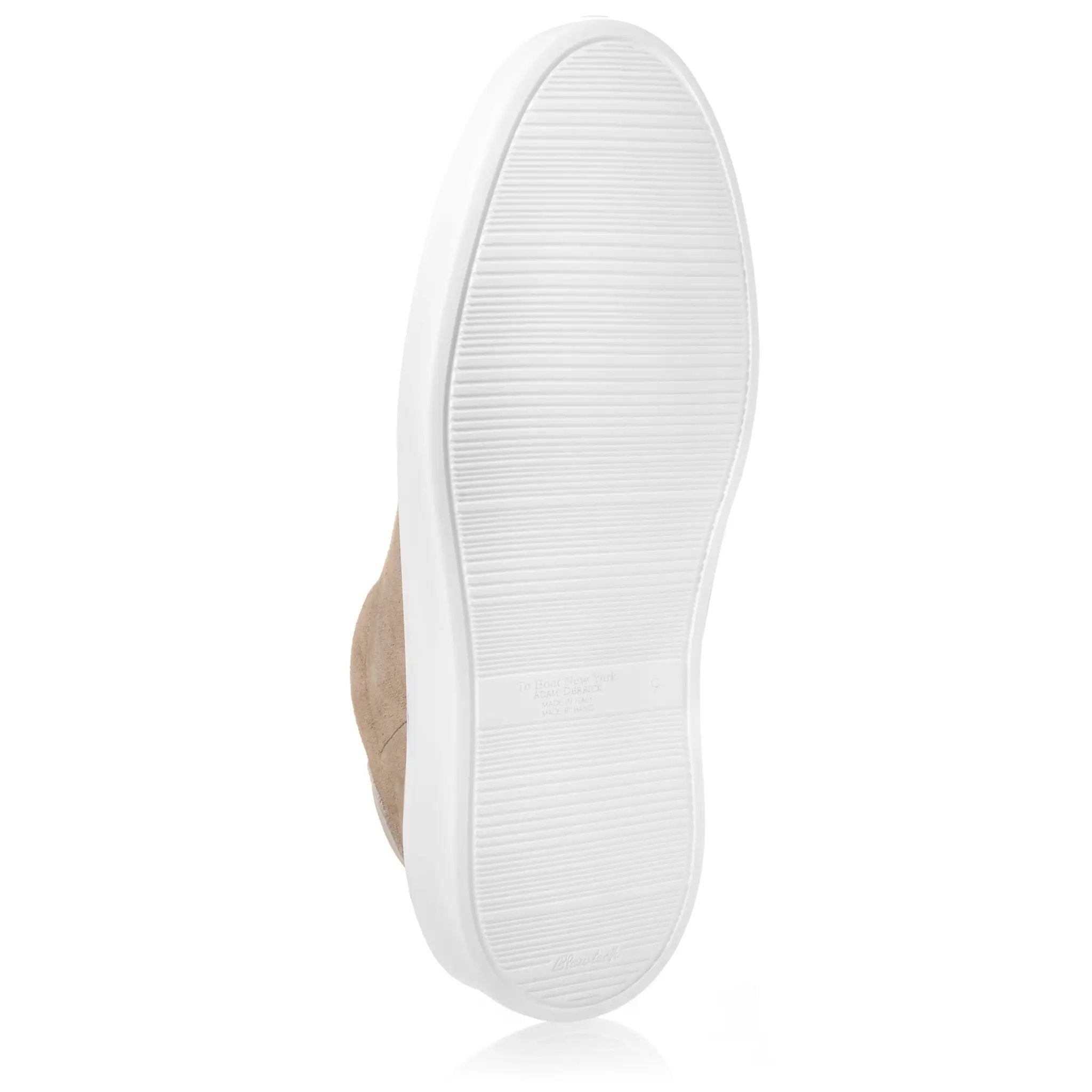 Mathis Taupe/White Suede Sneaker by To Boot New York