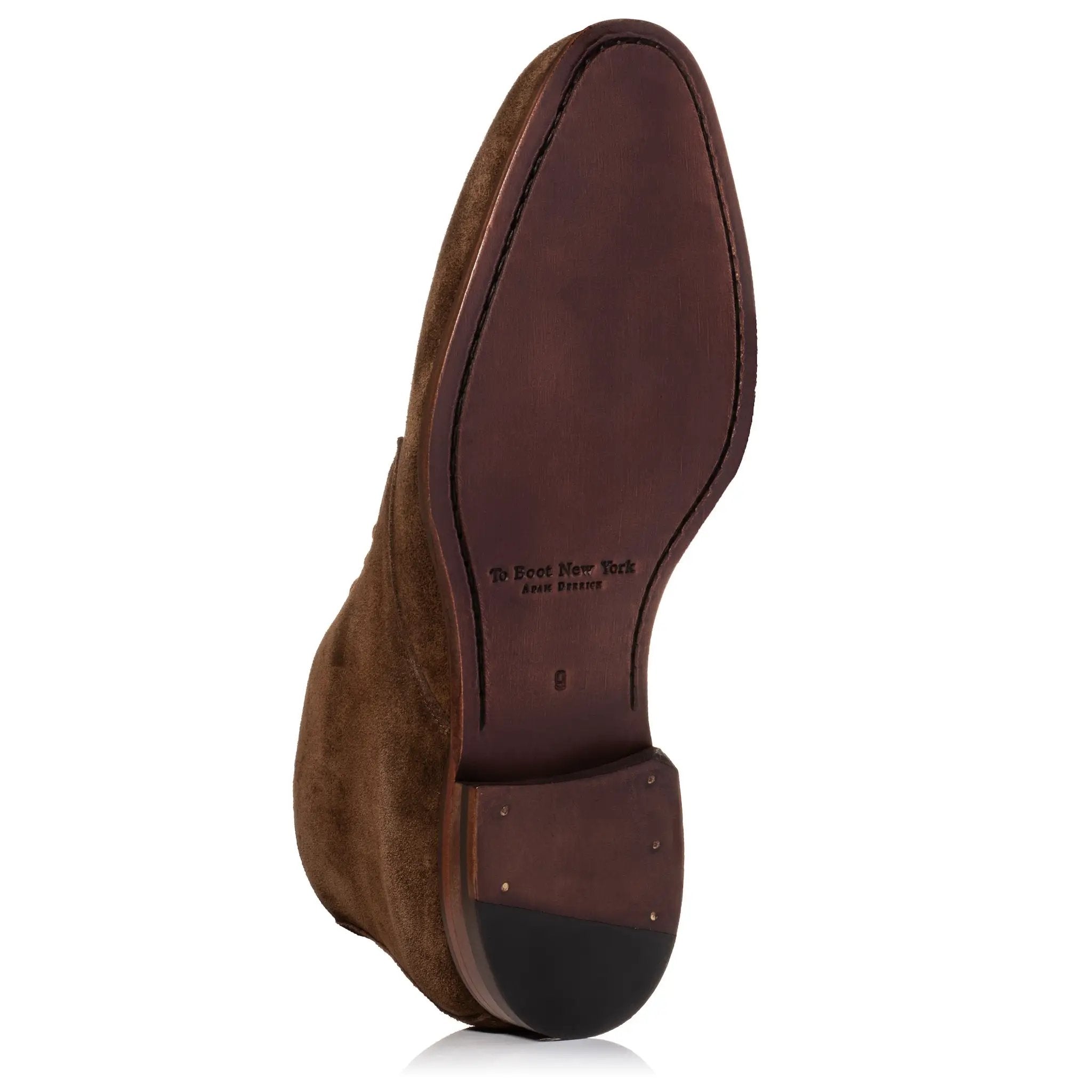 Leigh Mid Brown Suede Chukka Boot by To Boot New York