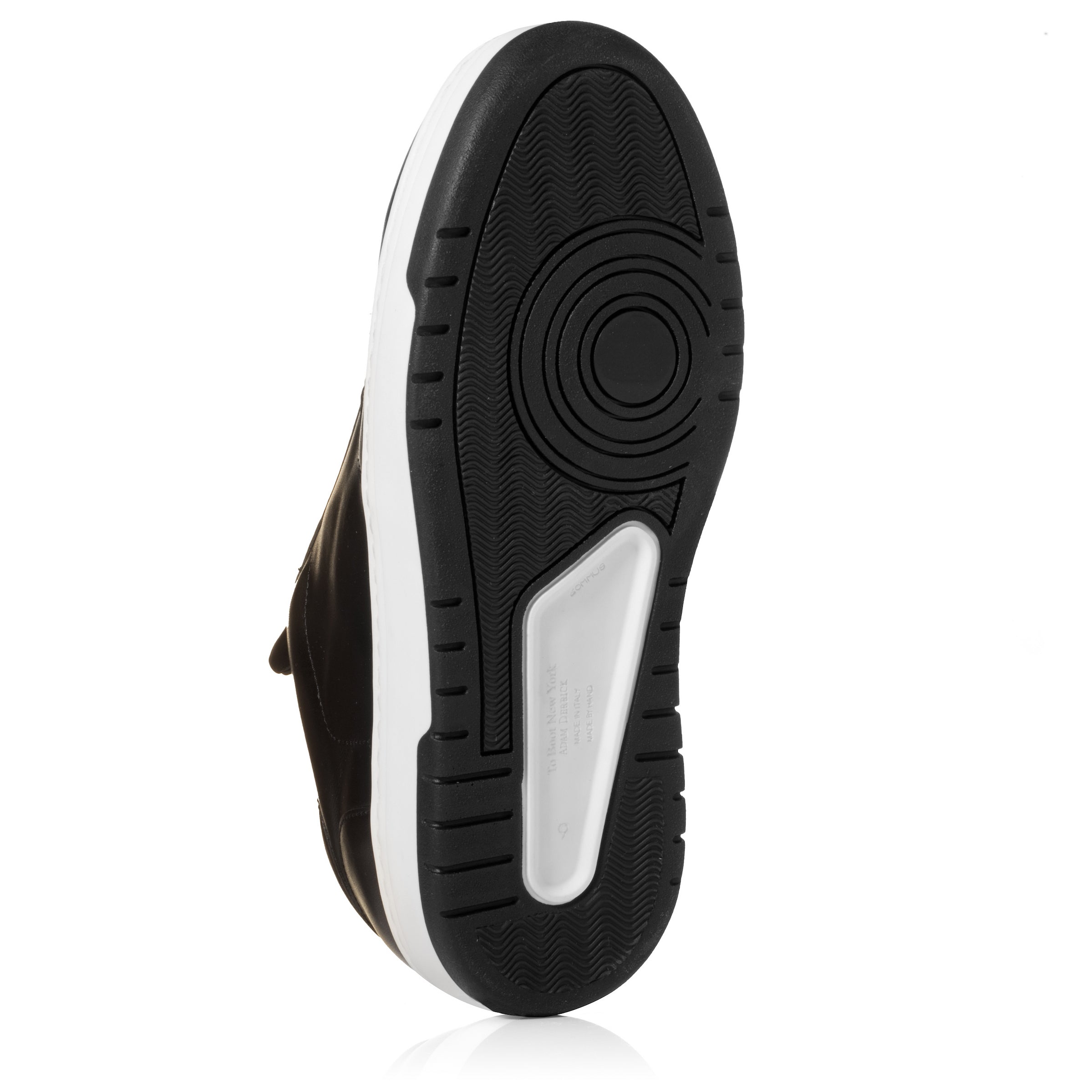 Colin Dark Brown Leather Court Sneaker