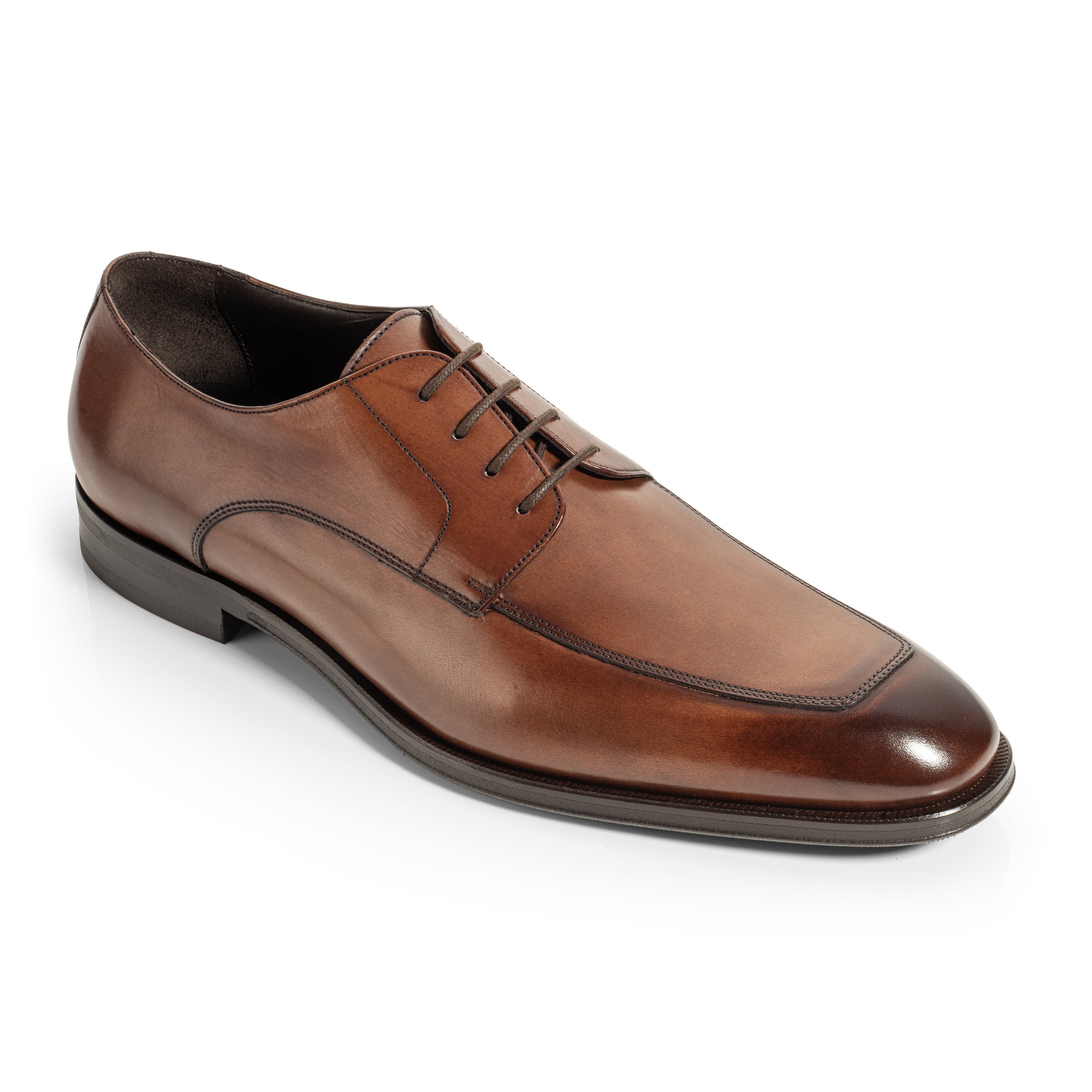 Shatner Burnished Brown Apron Oxford