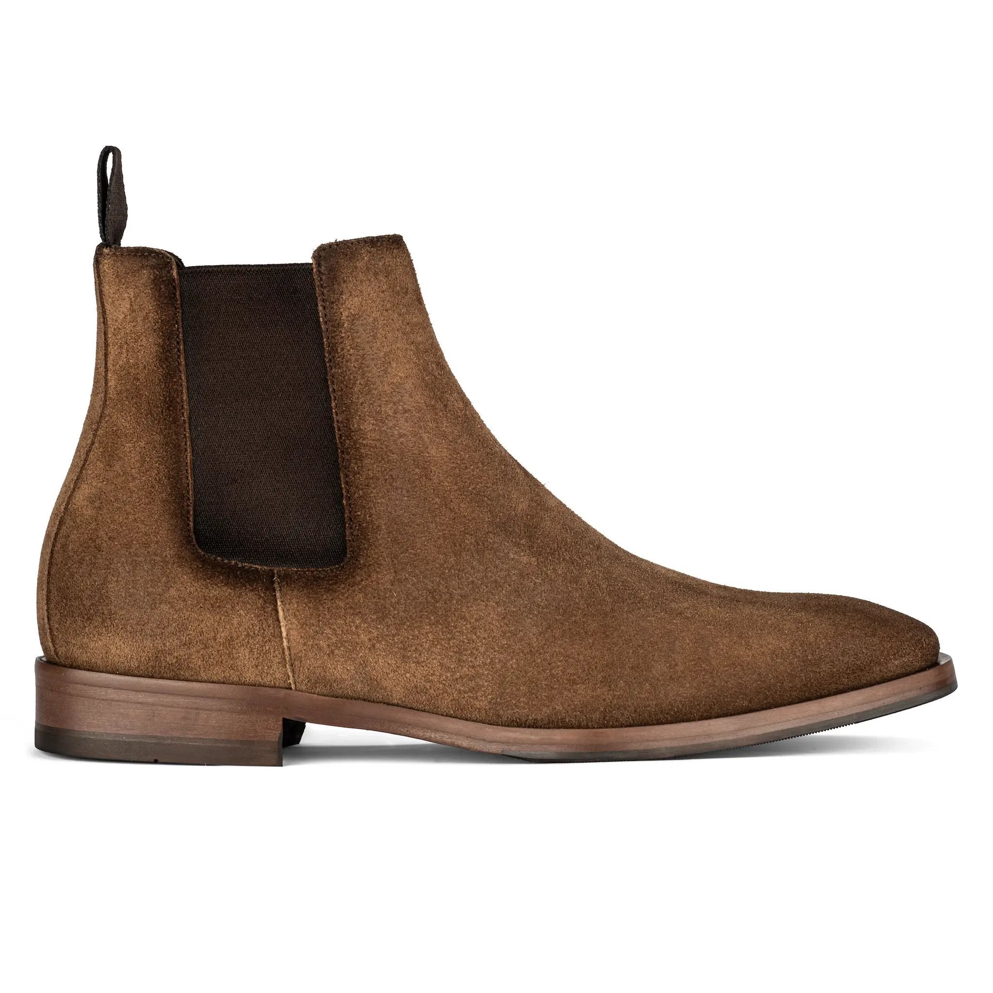 Christophe Chocolate Suede Chelsea Boot by To Boot New York