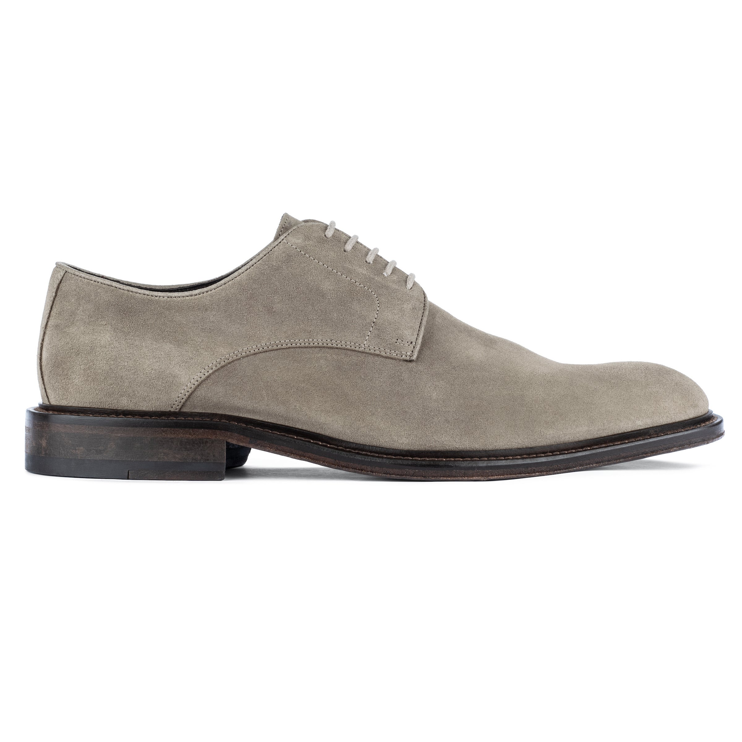 Moore Taupe Suede Derby Oxford