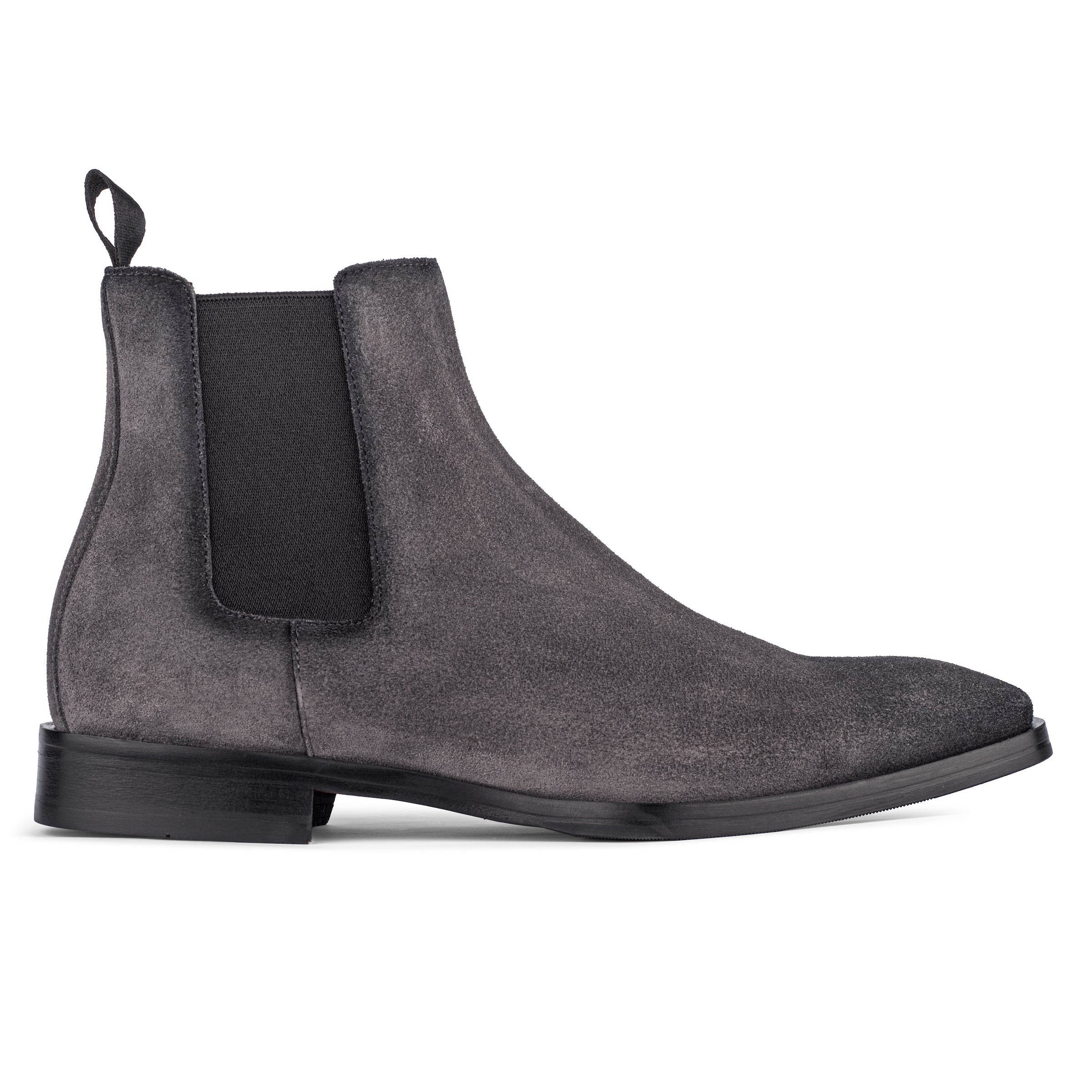 Christophe Grey Suede Chelsea Boot