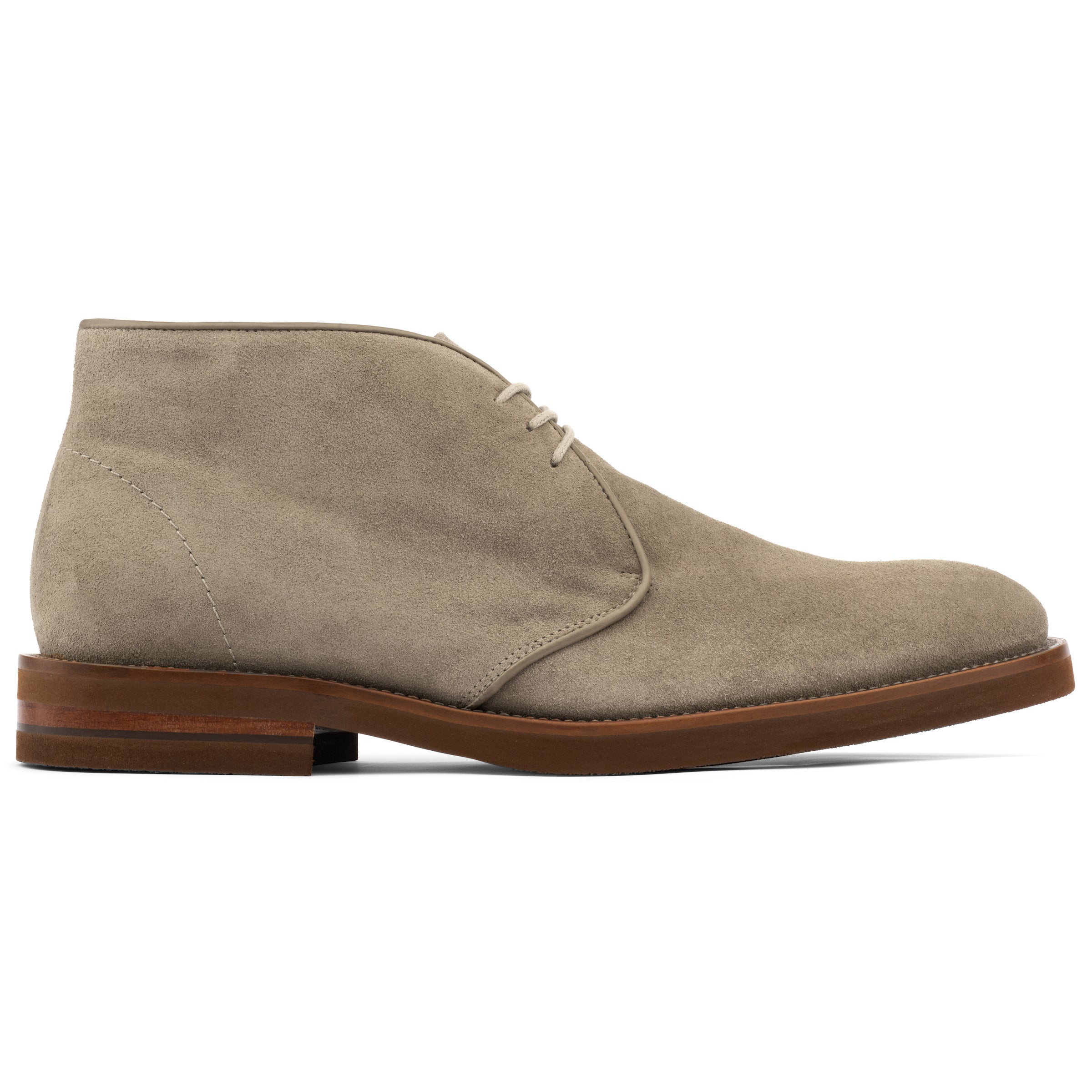 Monaco Taupe Suede Chukka Boot