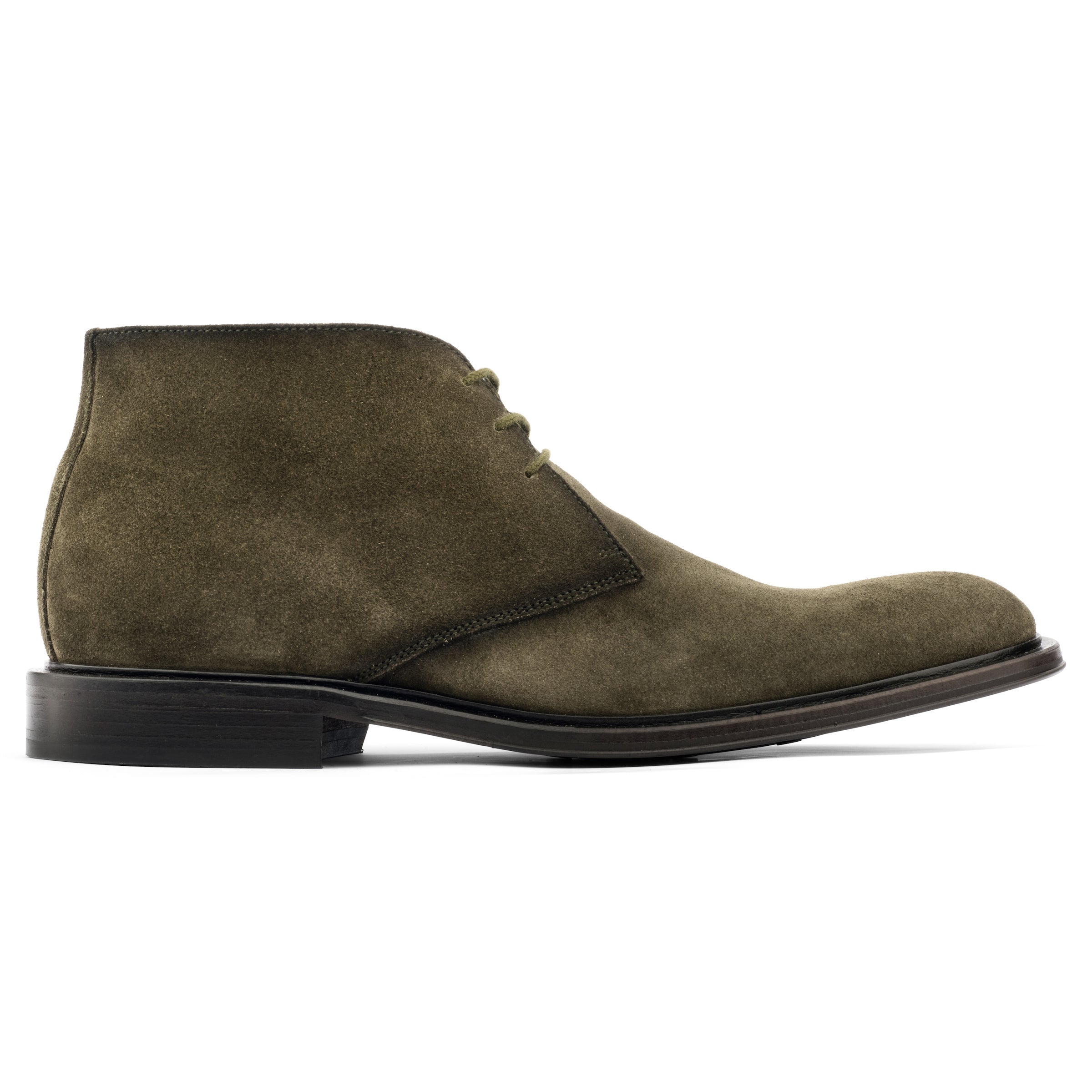Richard Olive Aero Suede