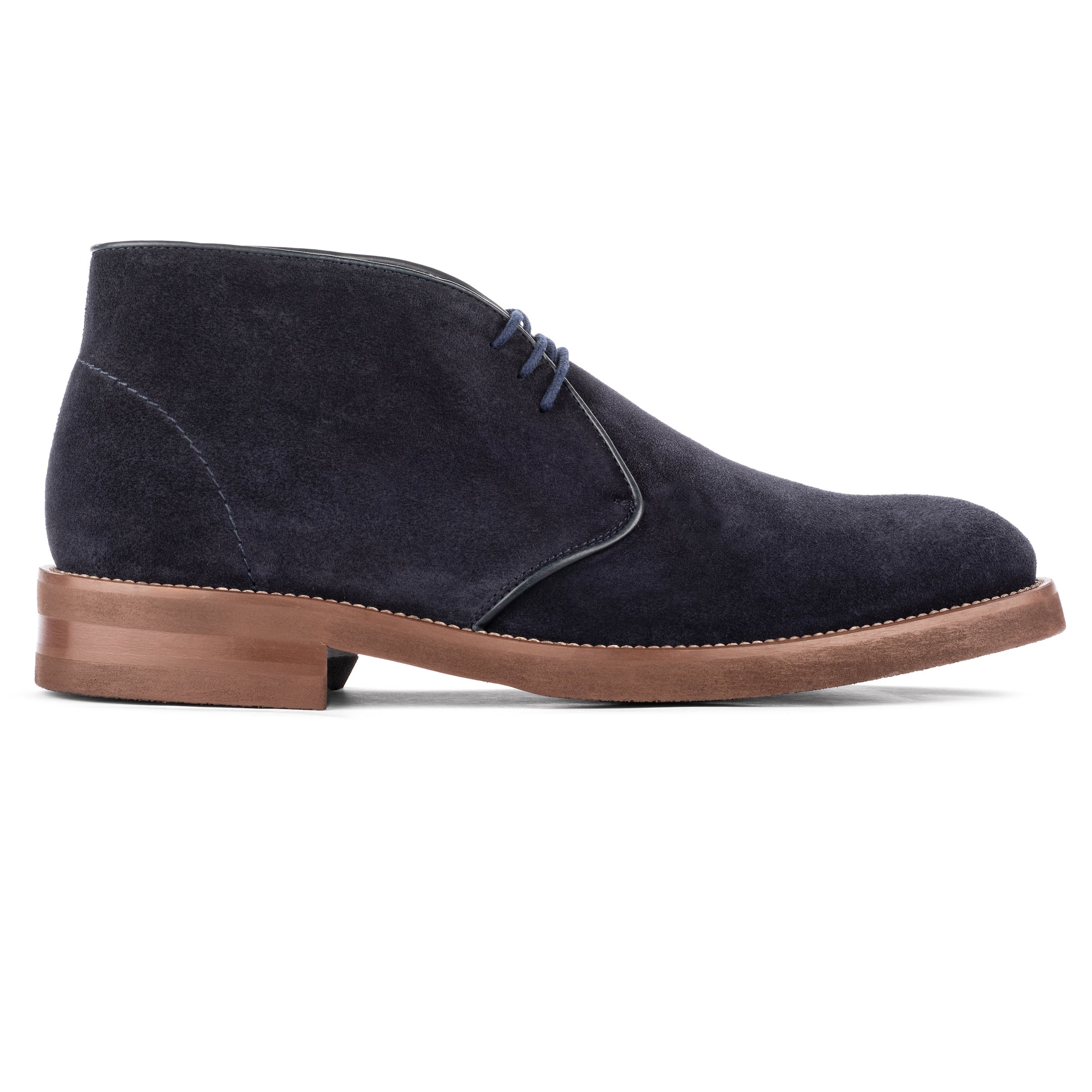 Monaco Navy Suede Chukka Boot