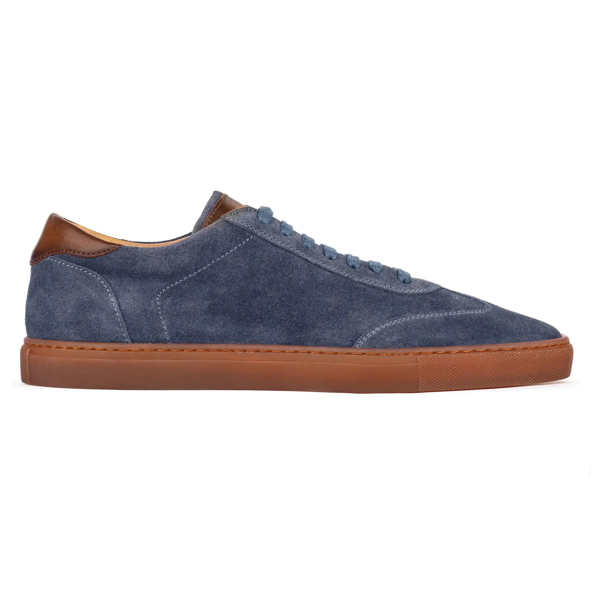 Brio Slate Blue Suede Sneaker by To Boot New York