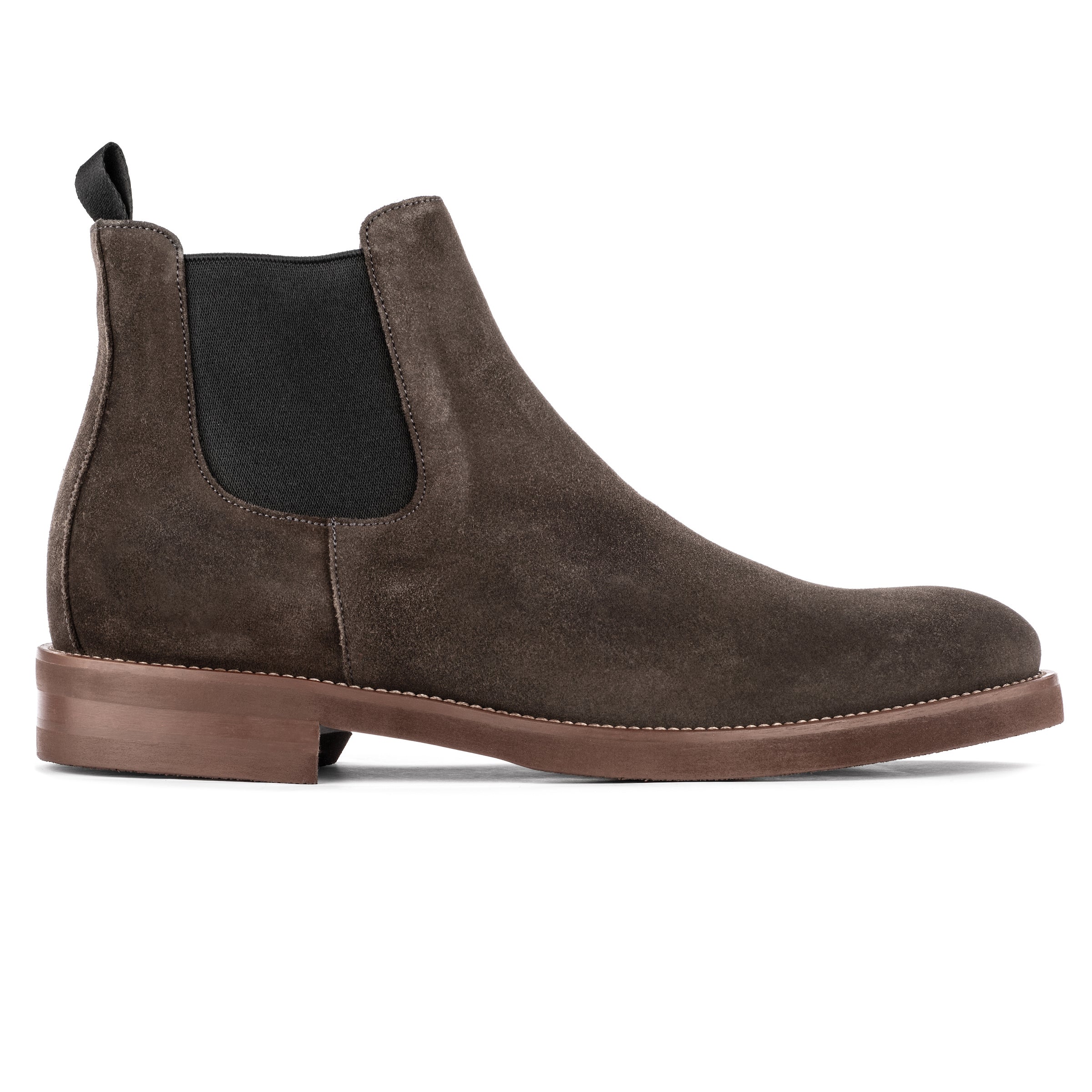 Lynn Anthracite Suede Chelsea Boot