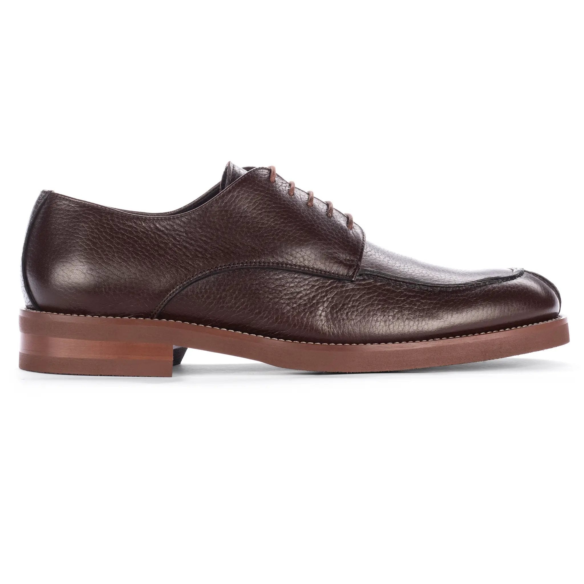 Stevie Brown Deerskin Lace-Up Derby by To Boot New York