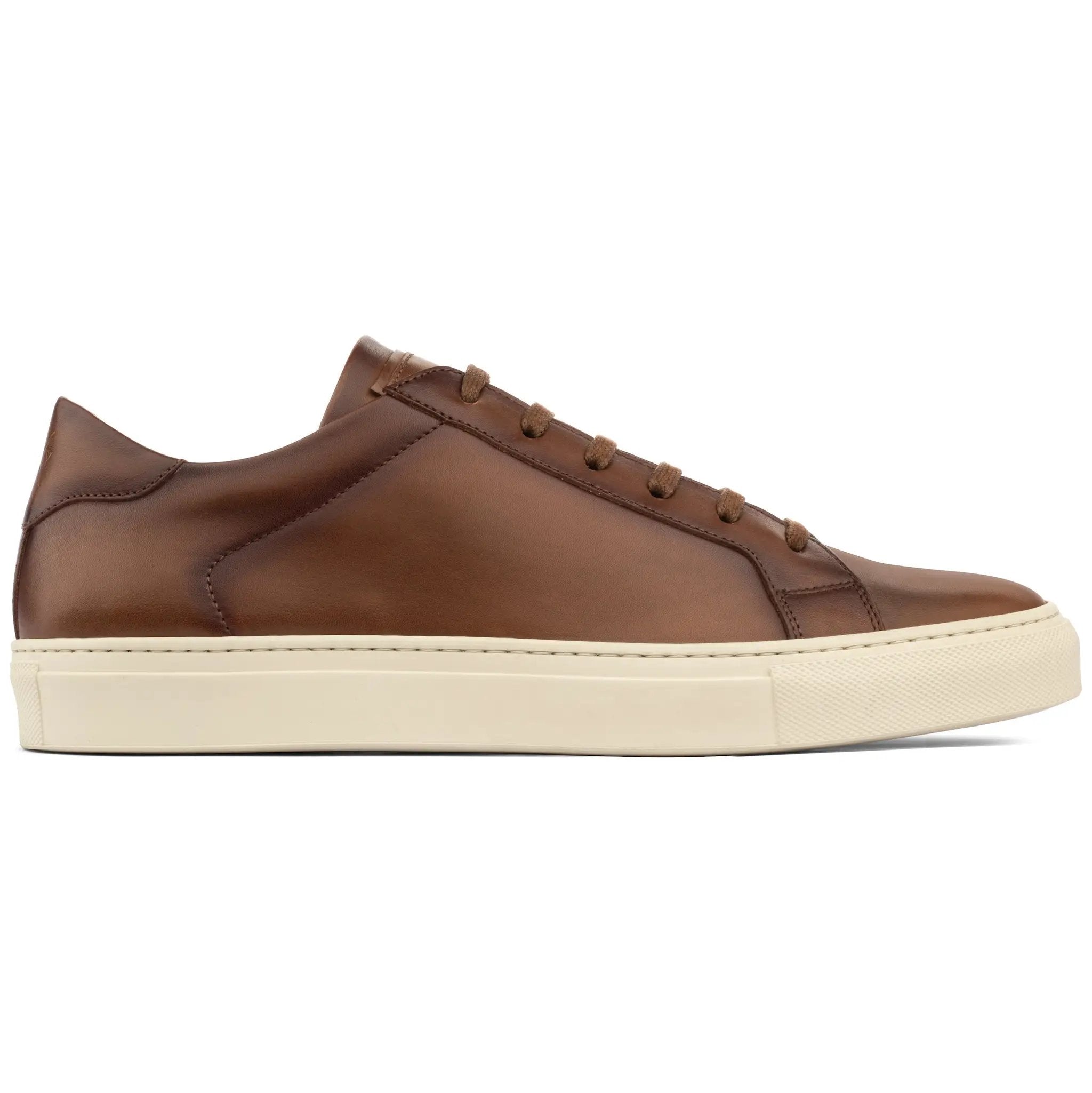 Pescara Burnished Tan Calf Sneaker by To Boot New York