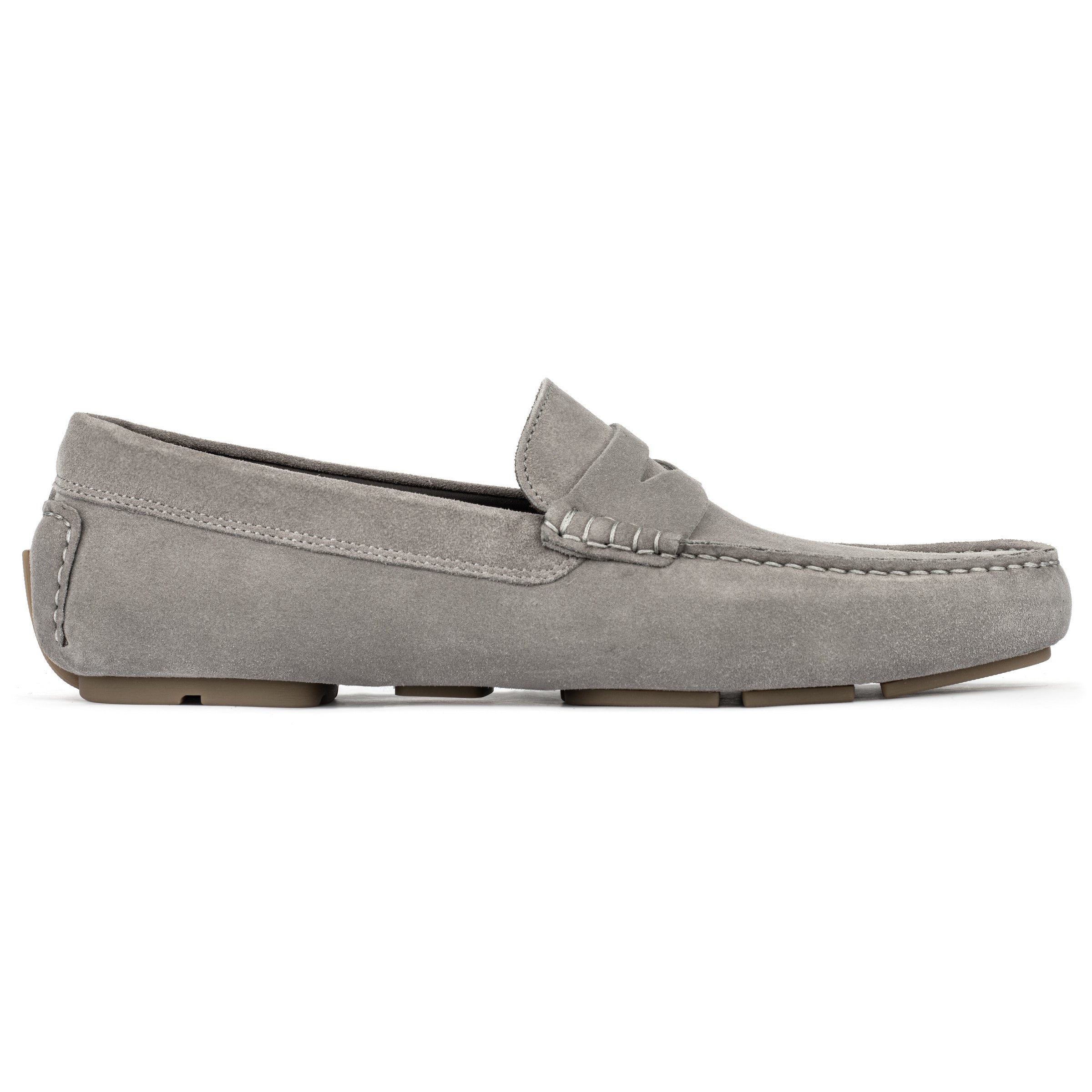 Burton Light Grey Suede Driving Shoe