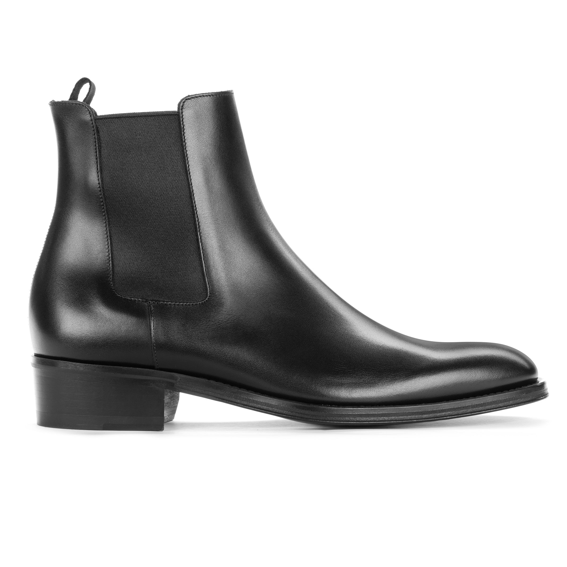 Erikson Black Calf Chelsea Boot