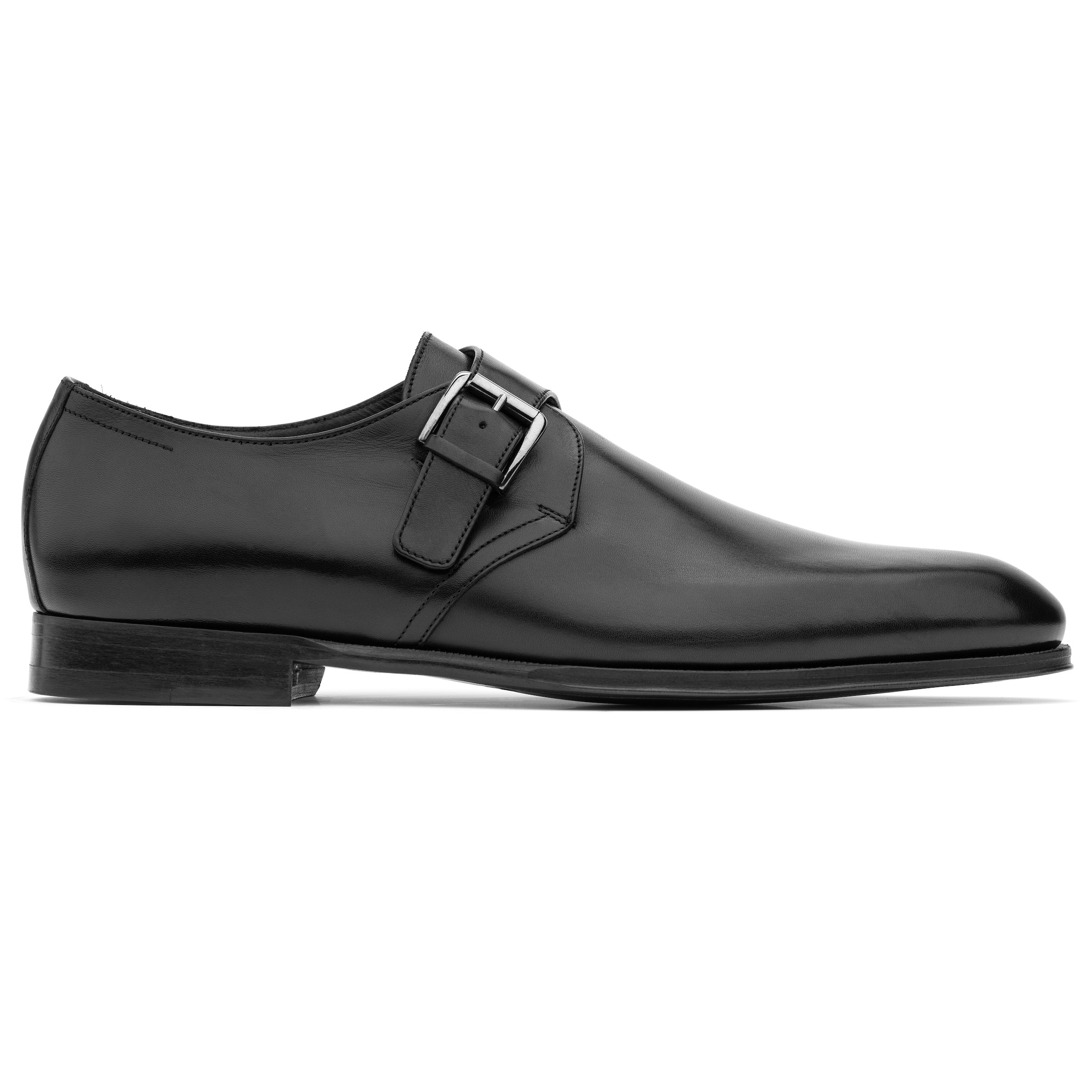 Bower Black Calf Monkstrap